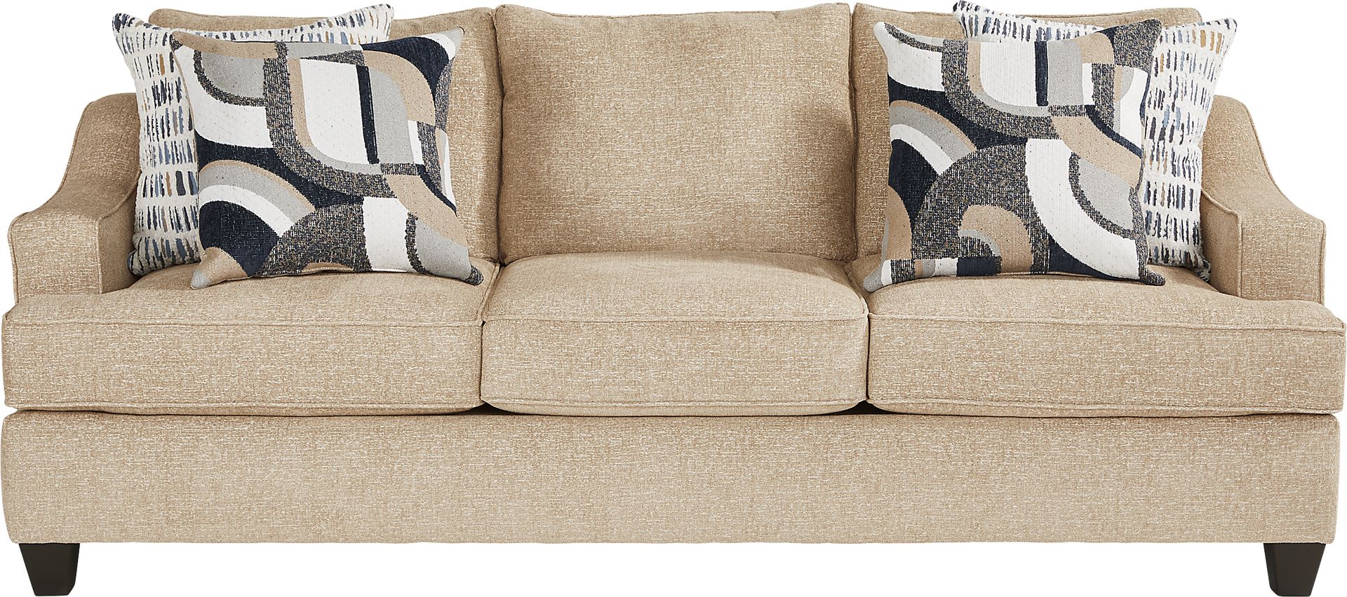 Riley Beige Sleeper Sofa - Image 1