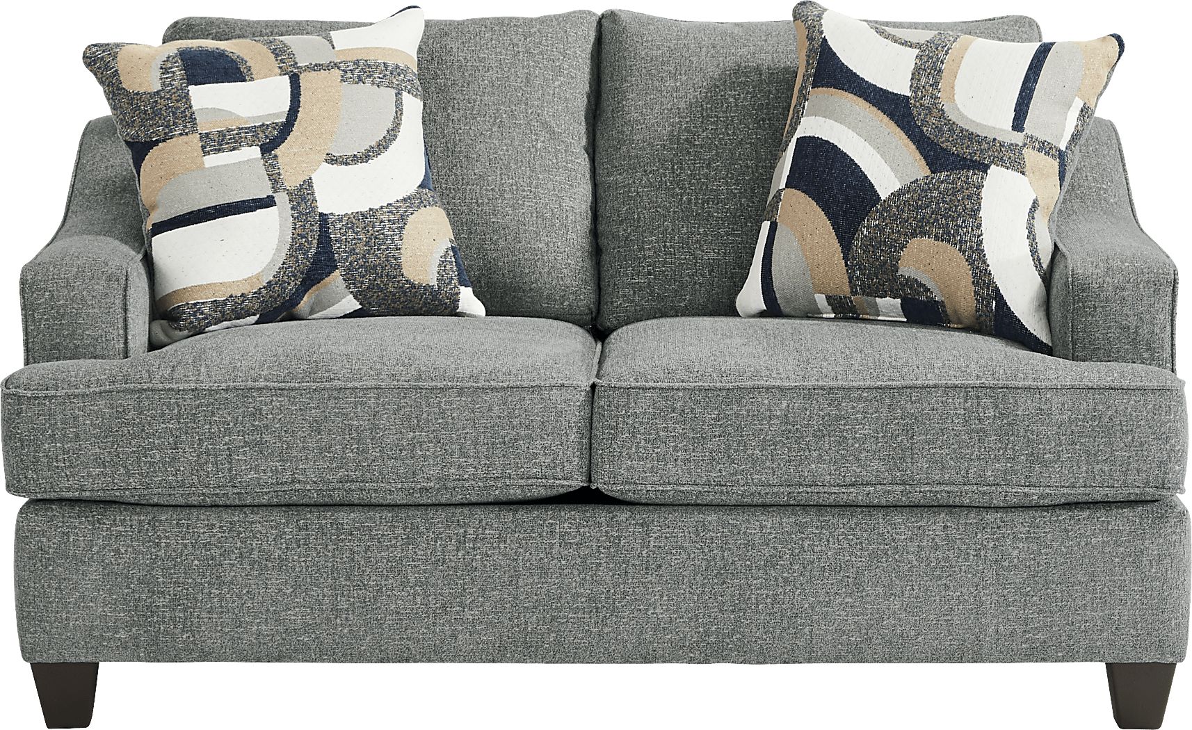 Riley Blue Loveseat