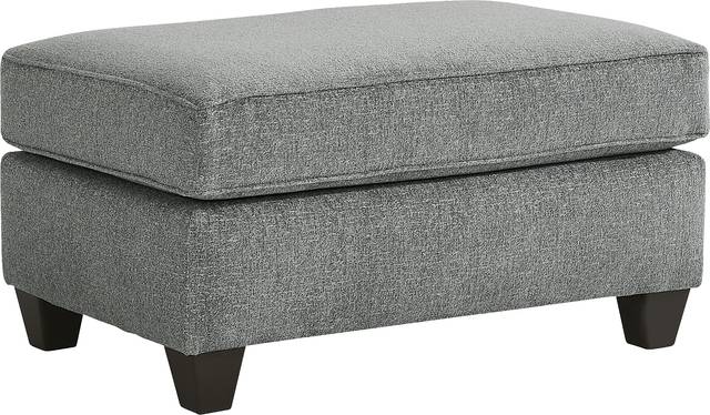 Riley Blue Ottoman - Thumbnail - Image 2