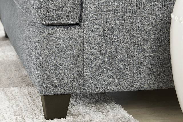 Riley Blue Sleeper Sofa - Thumbnail - Image 4