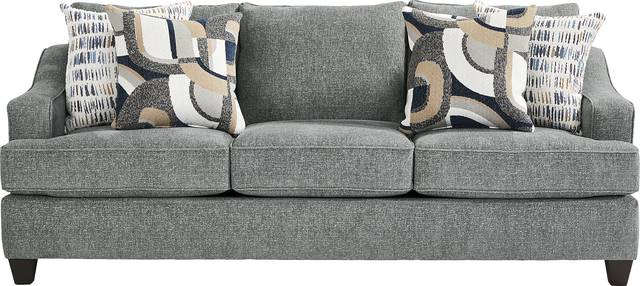 Riley Blue Sleeper Sofa - Thumbnail - Image 1