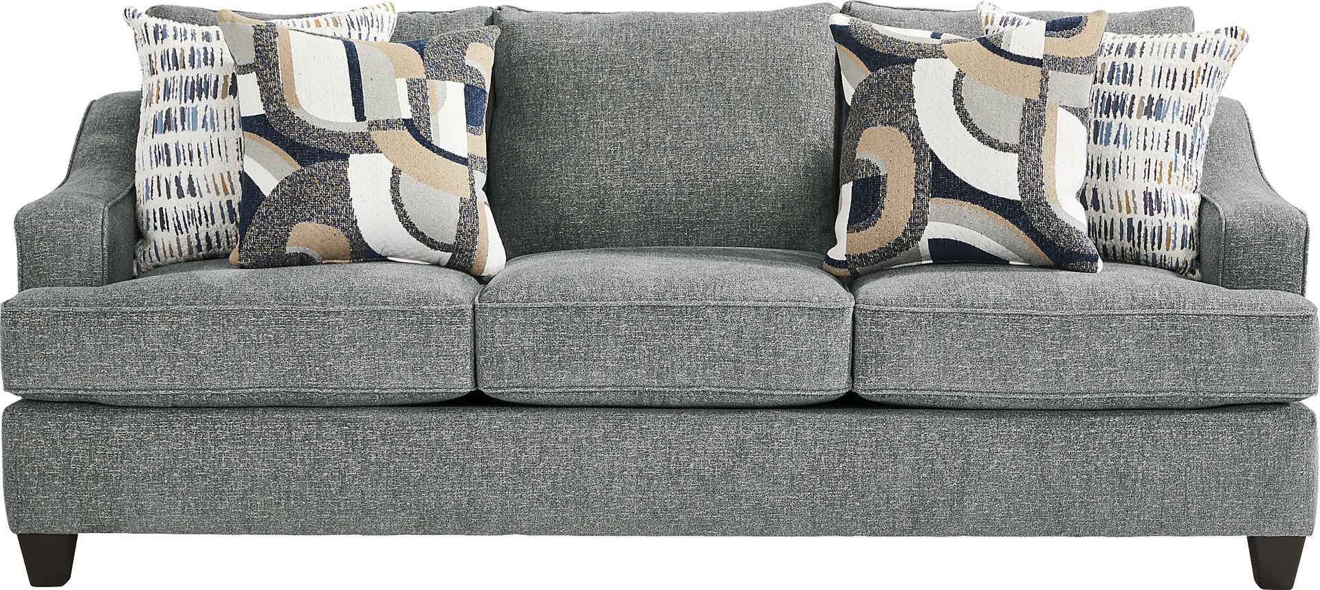 Riley Blue Sleeper Sofa - Image 1
