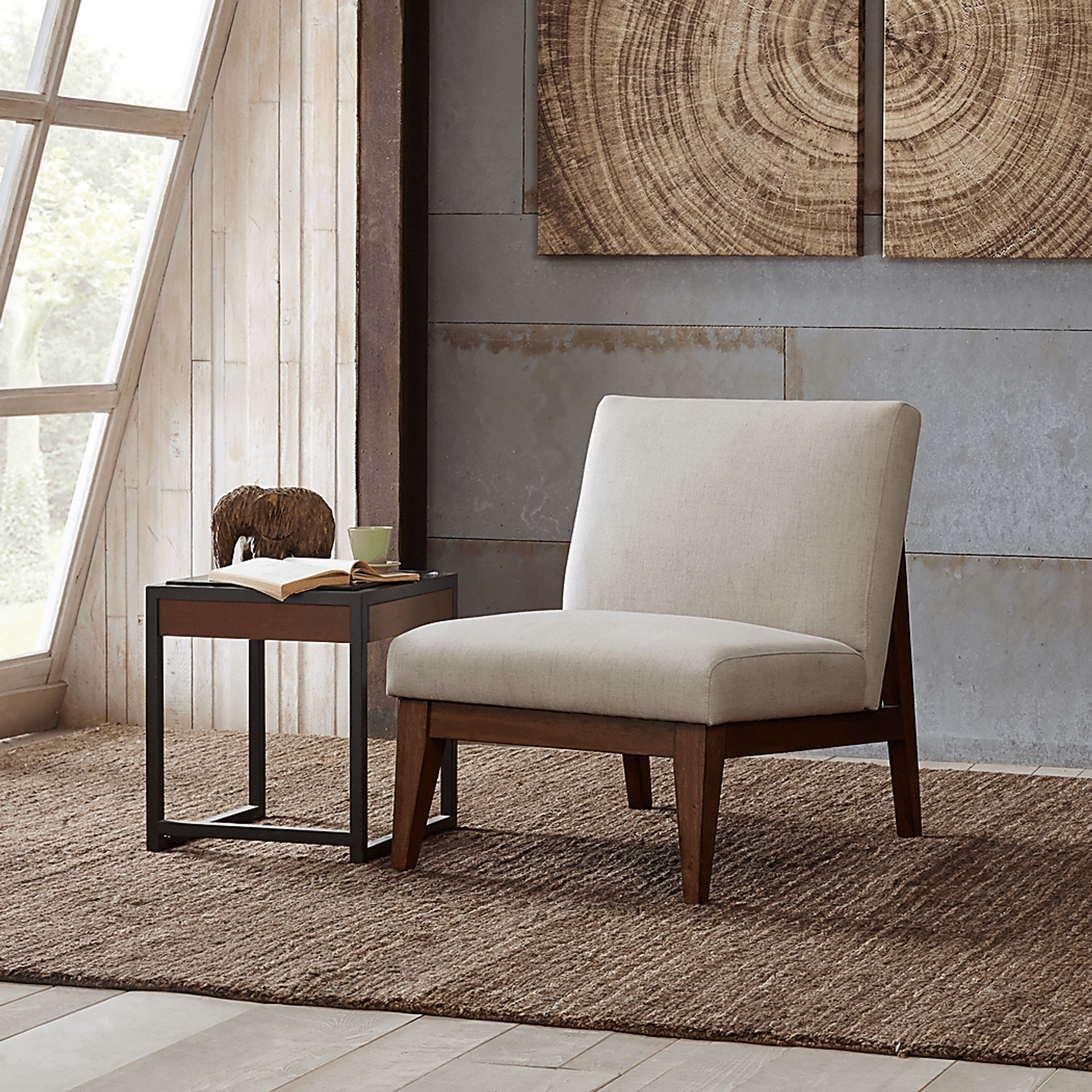 Rileybrook Cream Accent Chair - Image 5