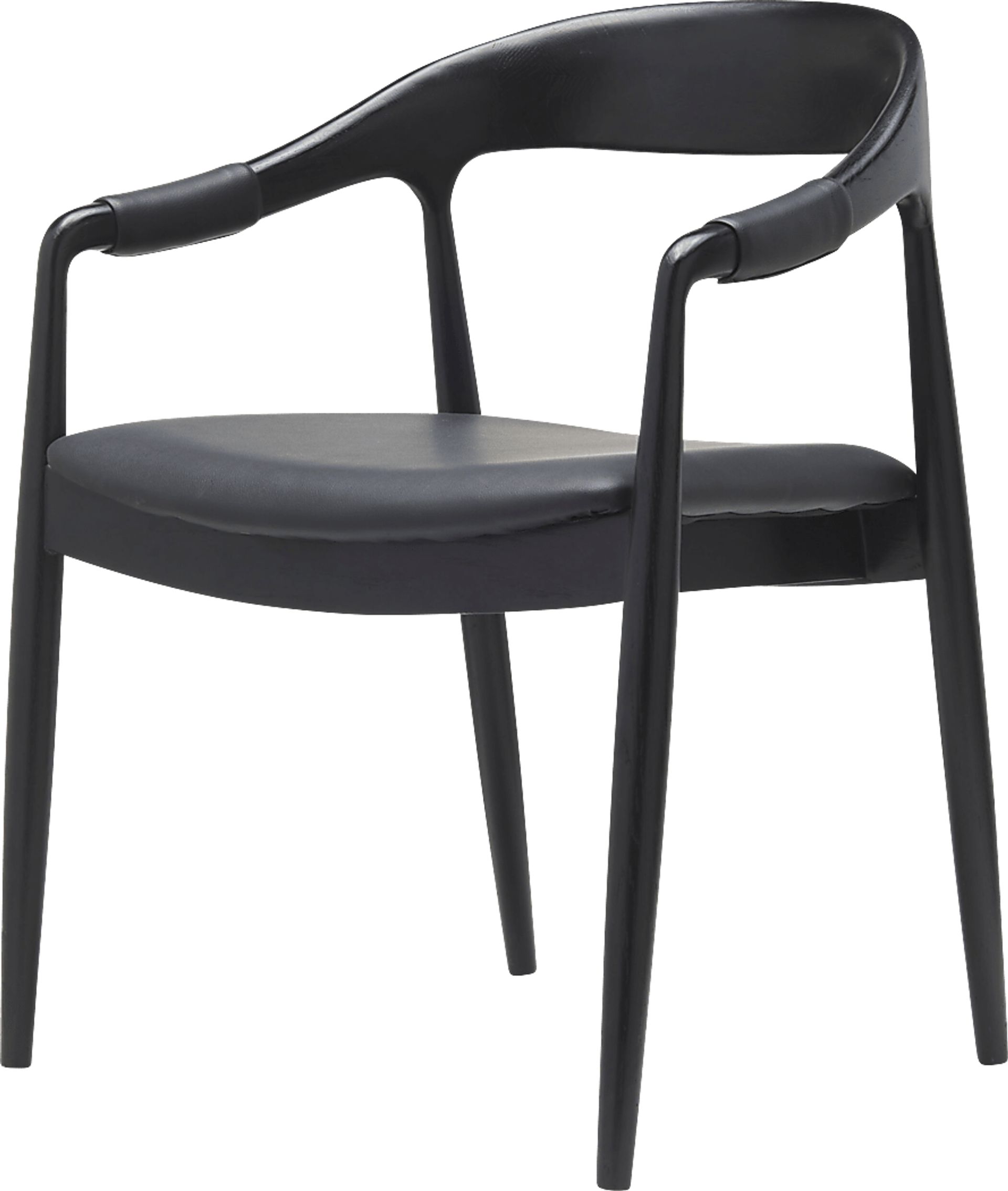 Rima Black Arm Chair - Image 1
