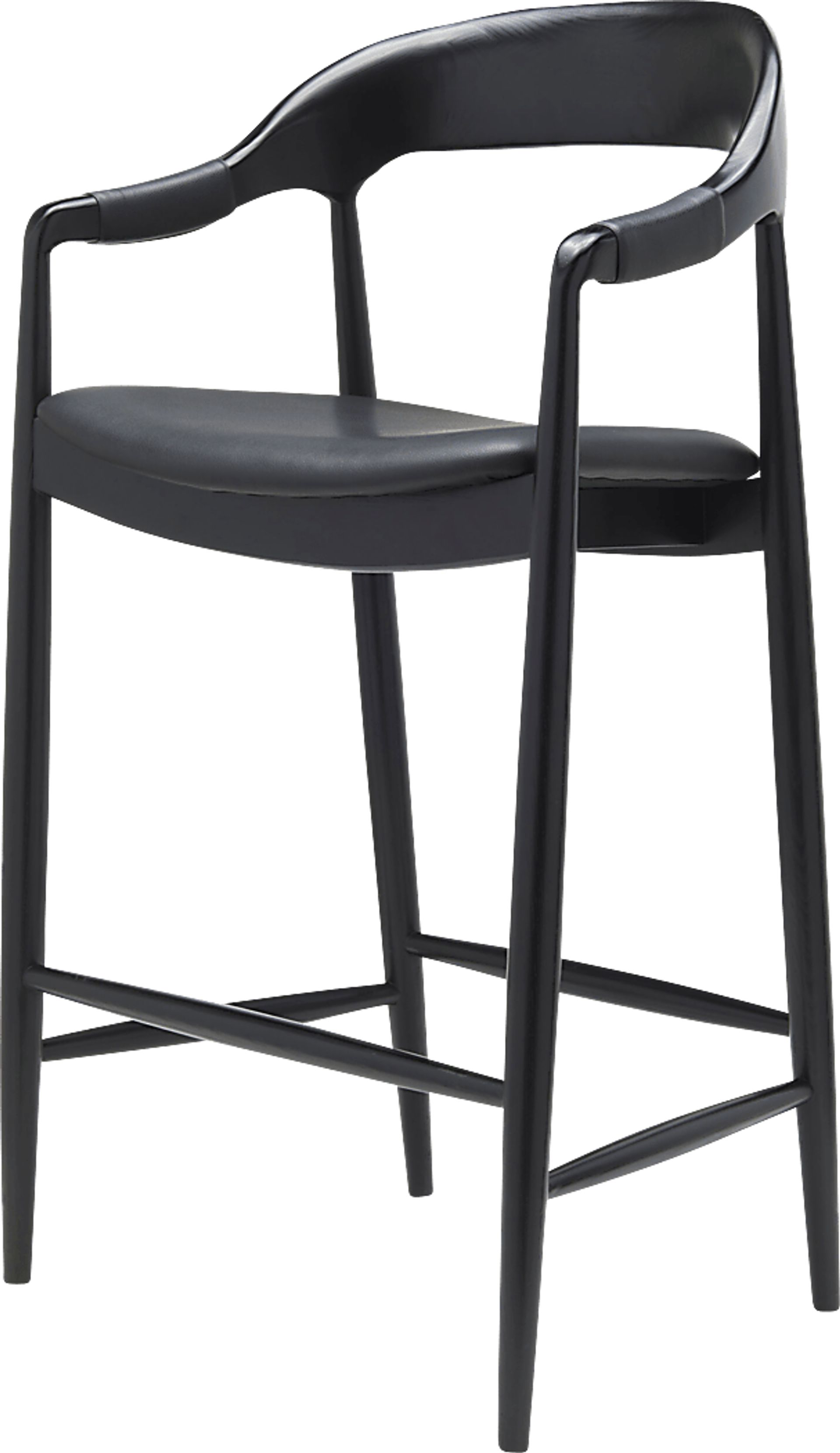 Rima Black Barstool - Image 1