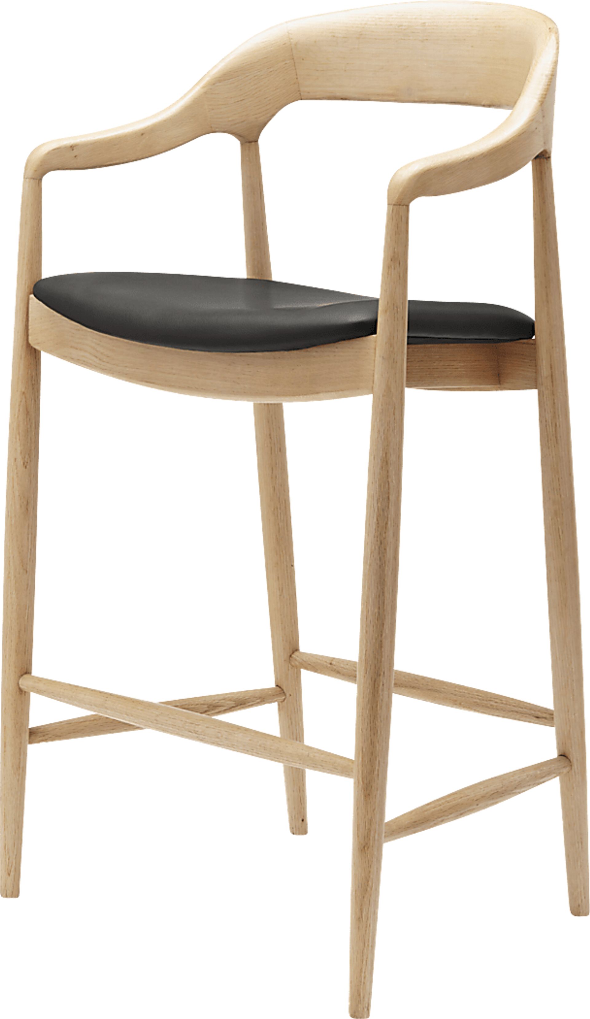 Rima I Black Barstool - Image 1