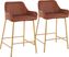 Rimcrest I Camel Counter Height Stool Set of 2