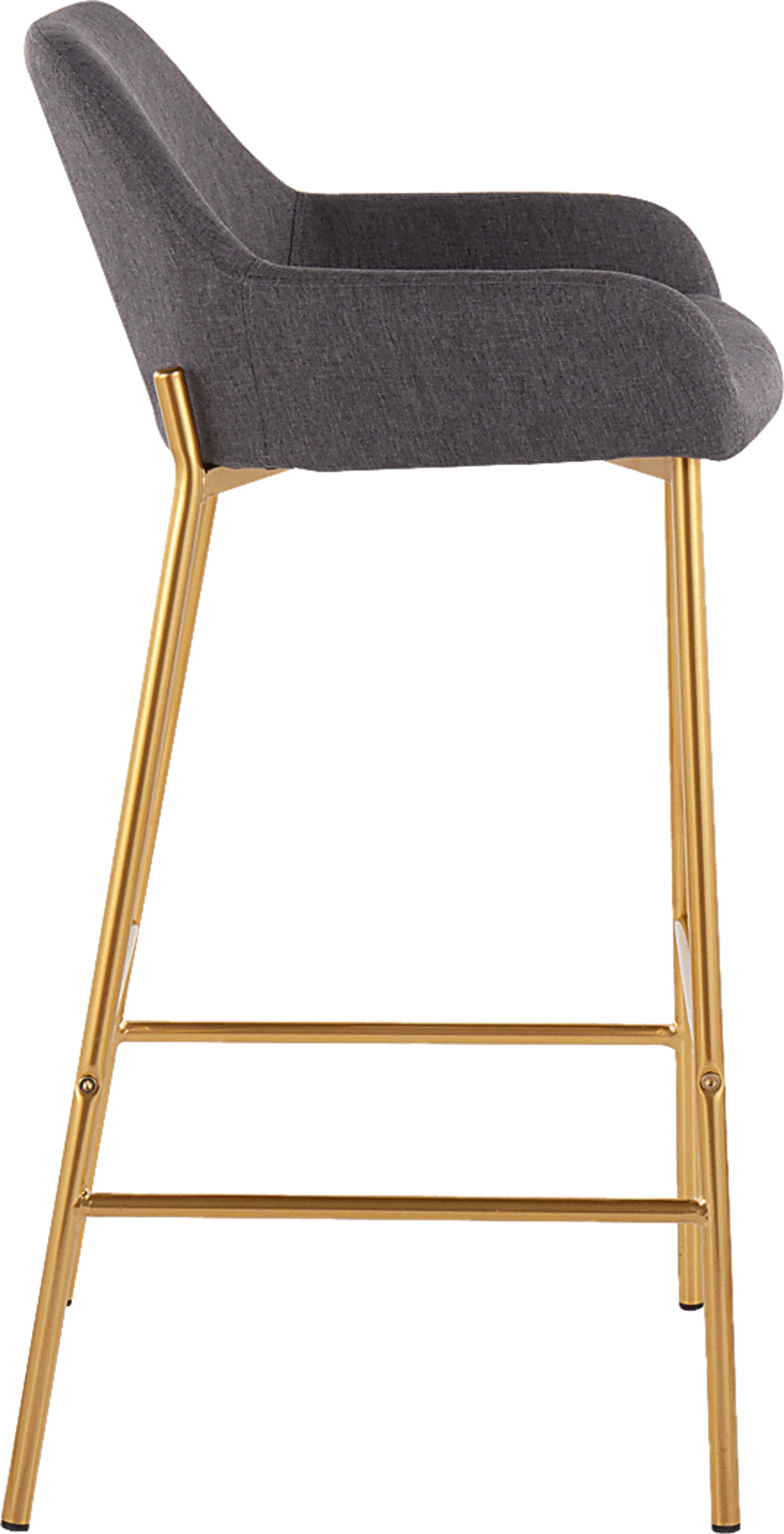 Rimcrest I Charcoal Barstool Set of 2 - Image 3