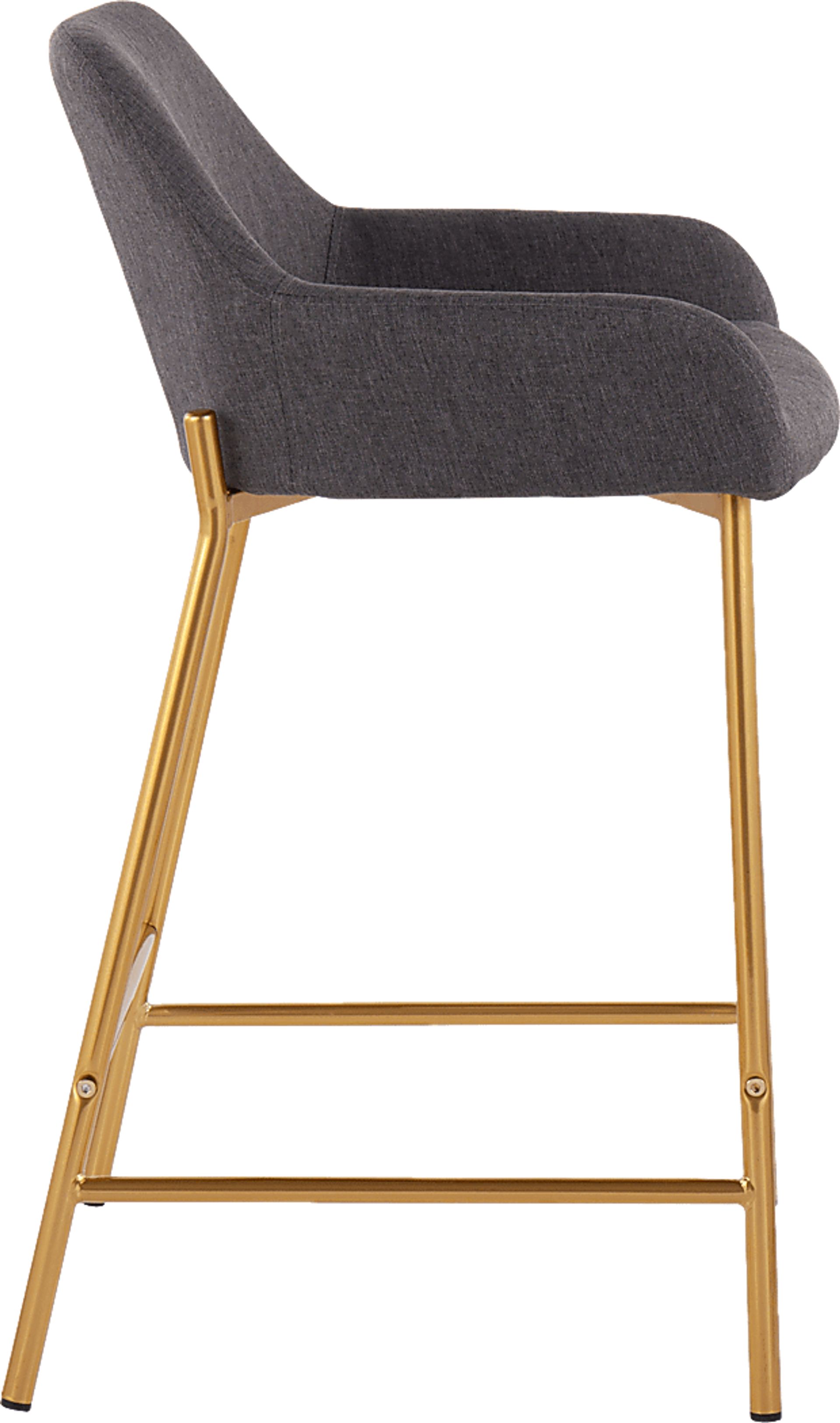 Rimcrest I Charcoal Counter Height Stool Set of 2 - Image 3