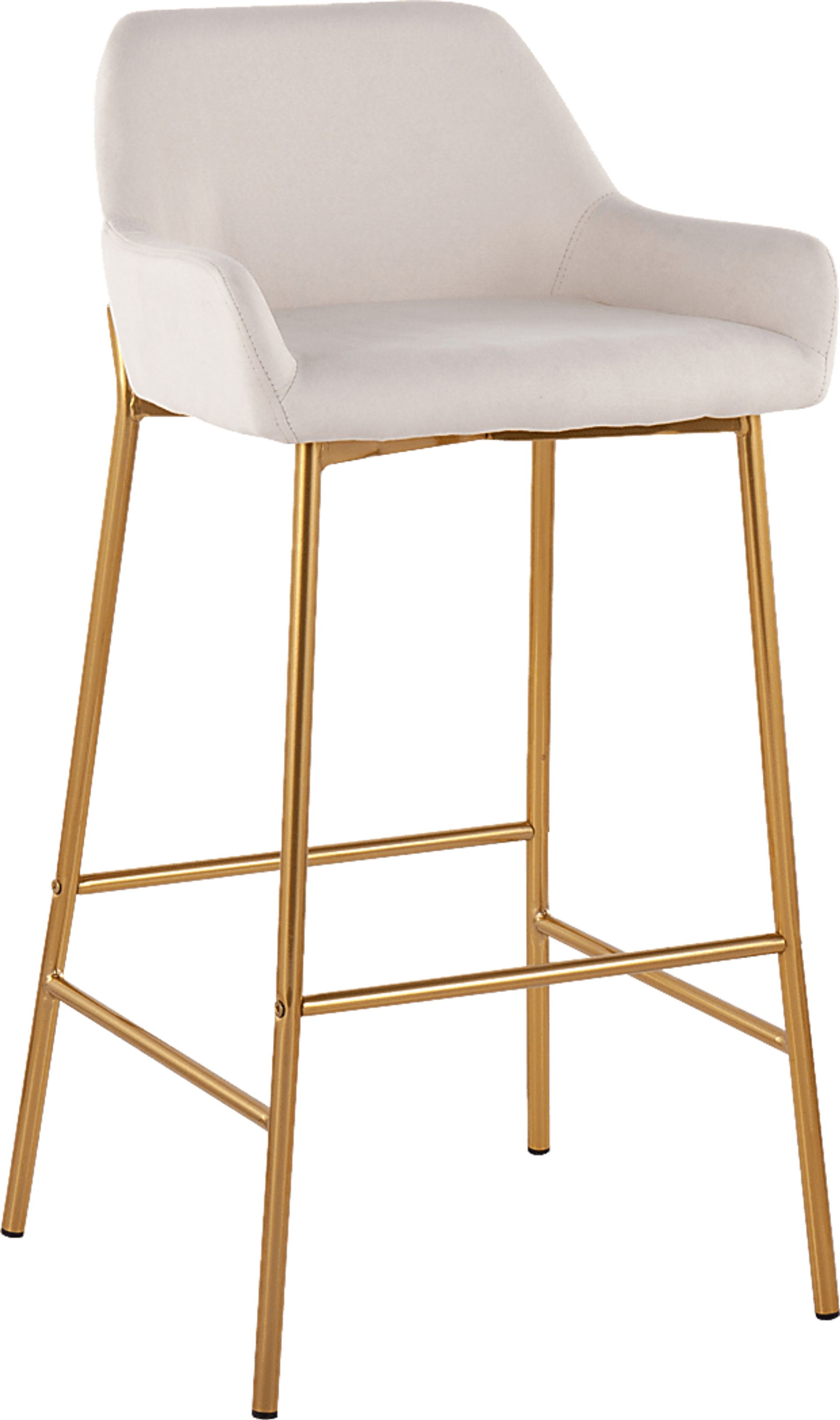 Rimcrest I Cream Barstool Set of 2 - Image 2
