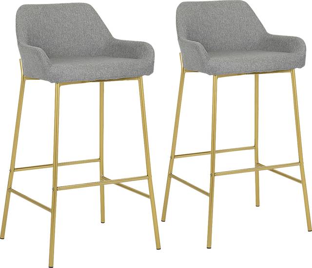 Rimcrest I Gray Barstool Set of 2 - Thumbnail - Image 1