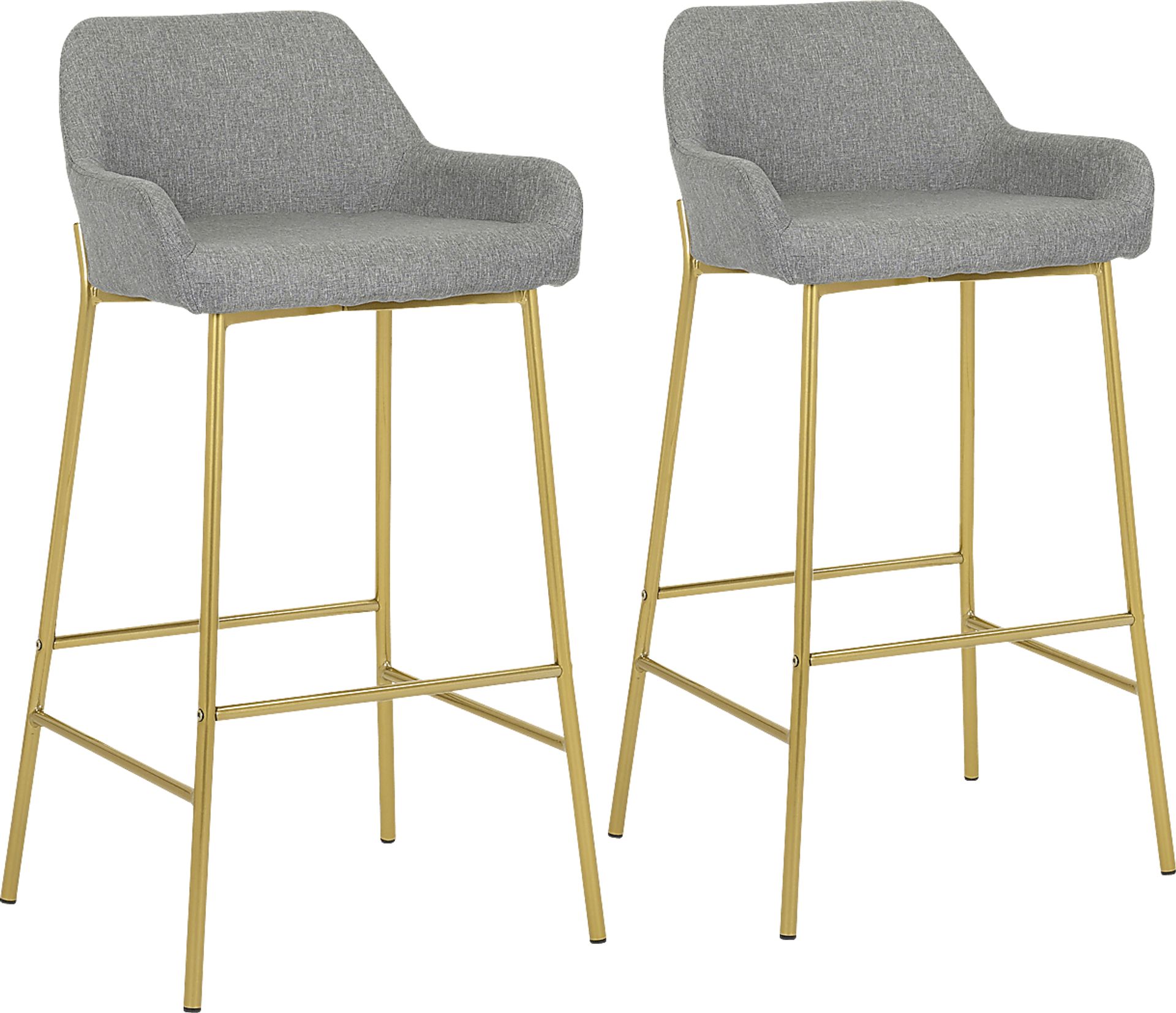 Rimcrest I Gray Barstool Set of 2 - Image 1