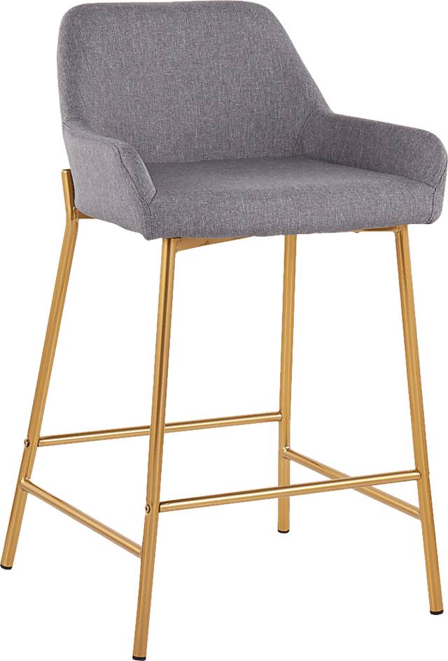 Rimcrest I Gray Counter Height Stool Set of 2 - Thumbnail - Image 2