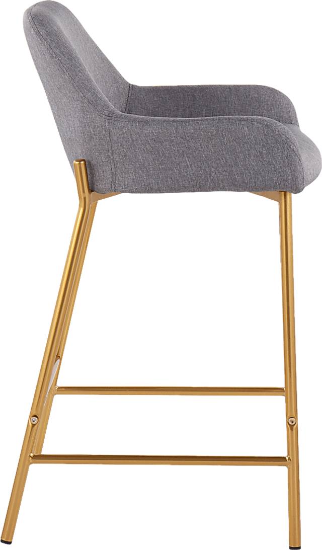 Rimcrest I Gray Counter Height Stool Set of 2 - Thumbnail - Image 3