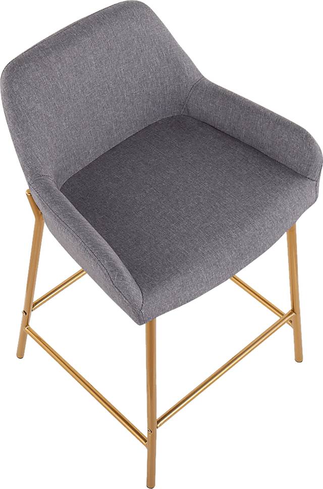Rimcrest I Gray Counter Height Stool Set of 2 - Thumbnail - Image 7
