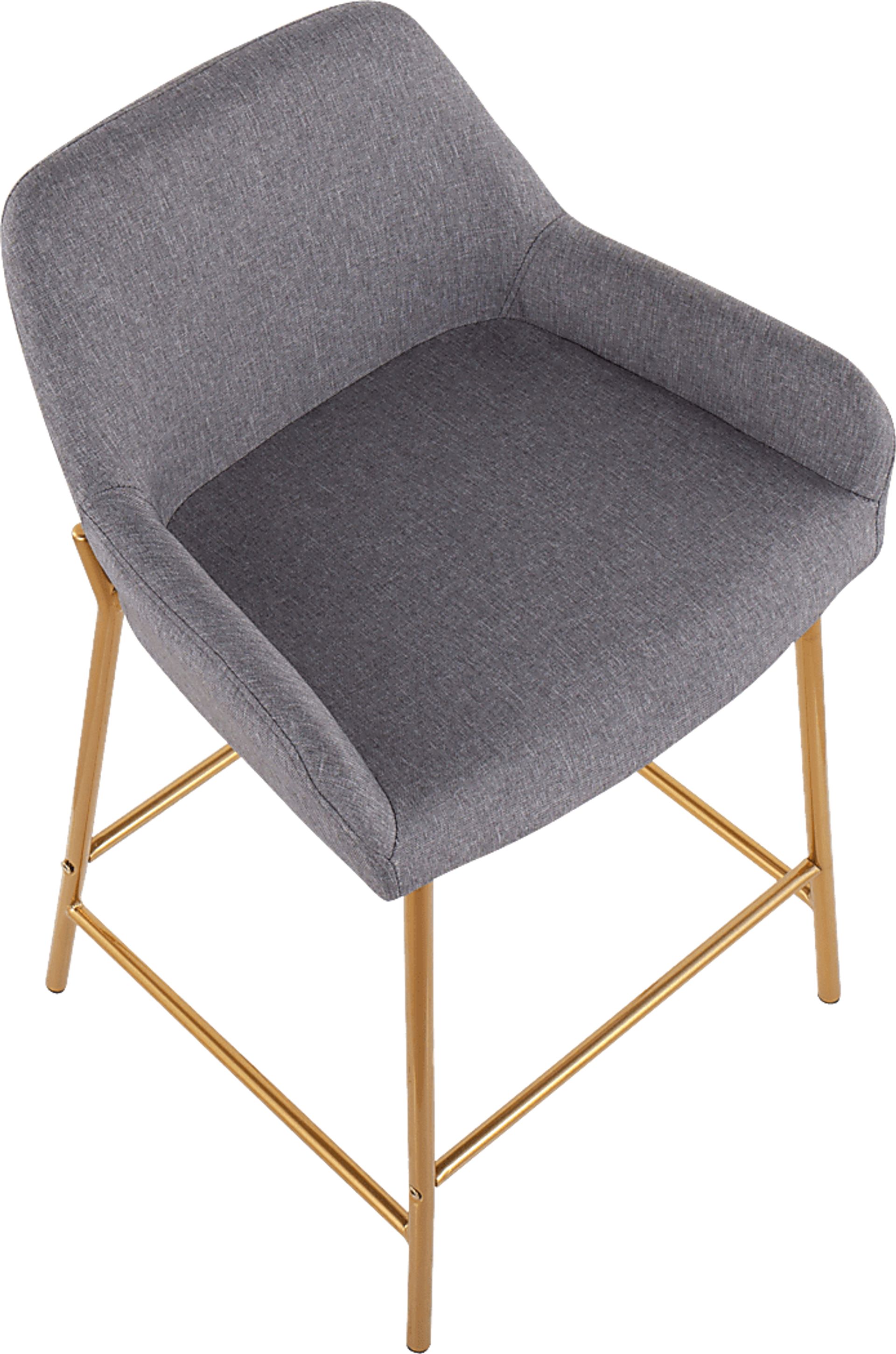 Rimcrest I Gray Counter Height Stool Set of 2 - Image 7