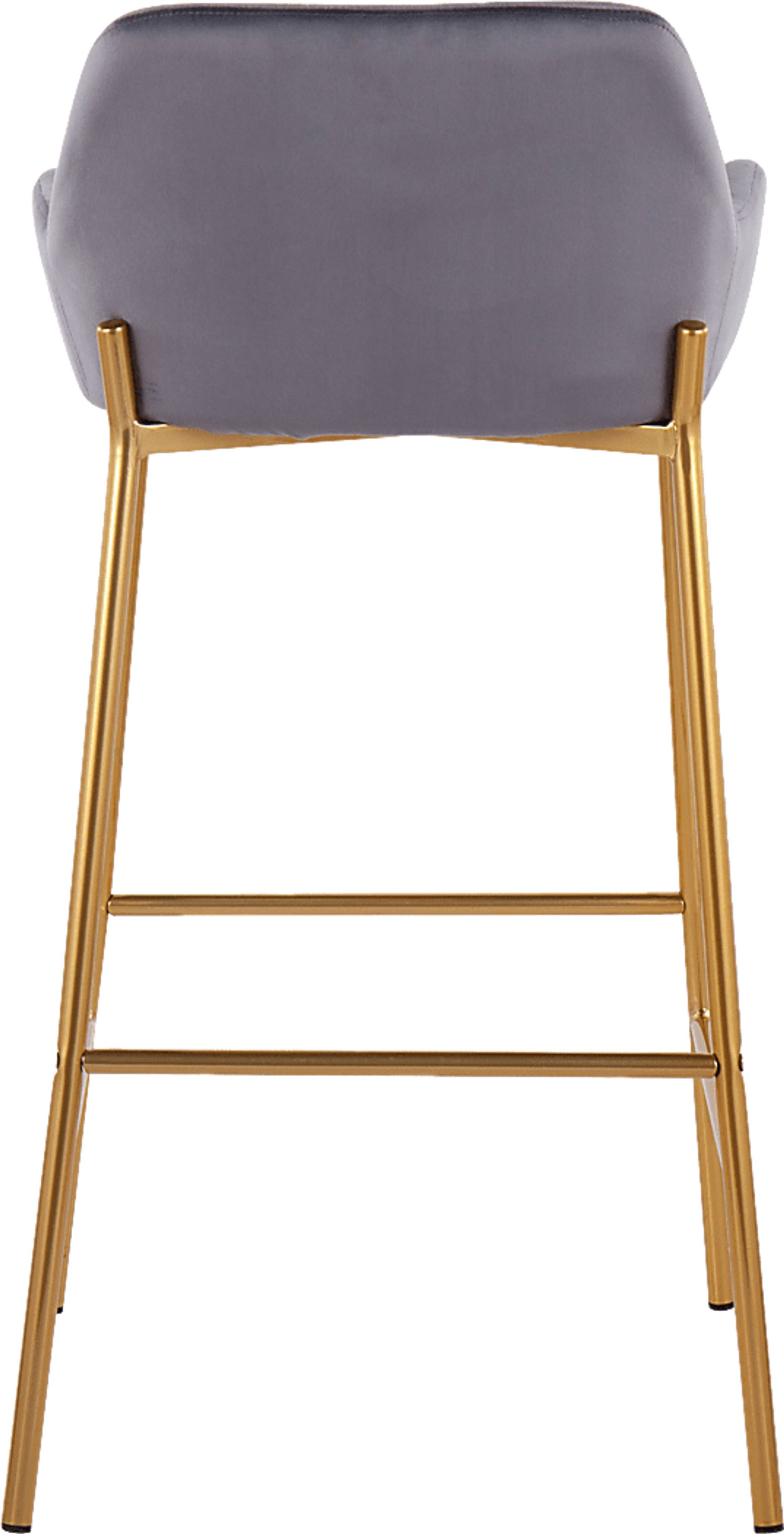 Rimcrest I Silver Barstool Set of 2 - Image 5