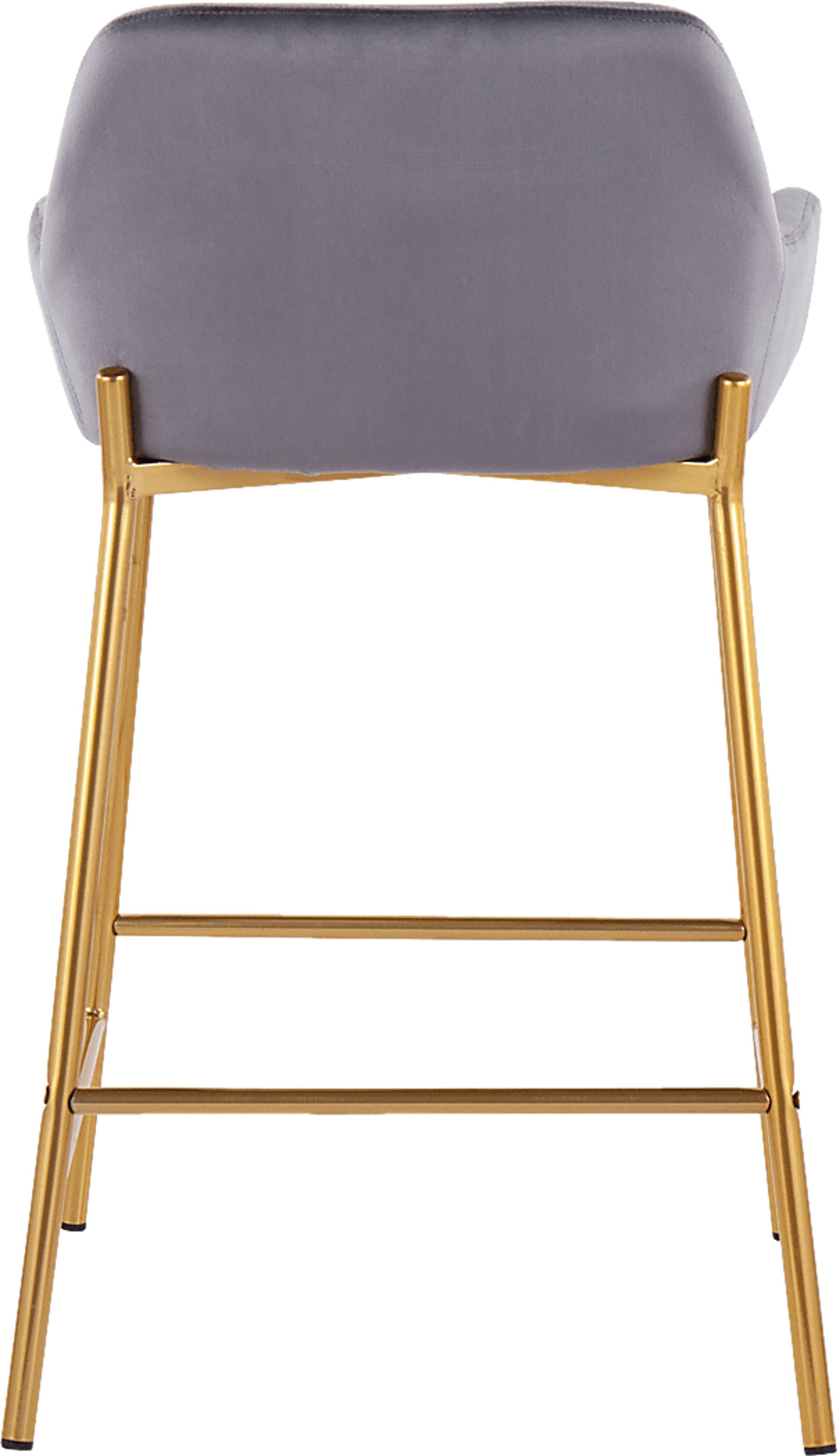 Rimcrest I Silver Counter Height Stool Set of 2 - Image 5