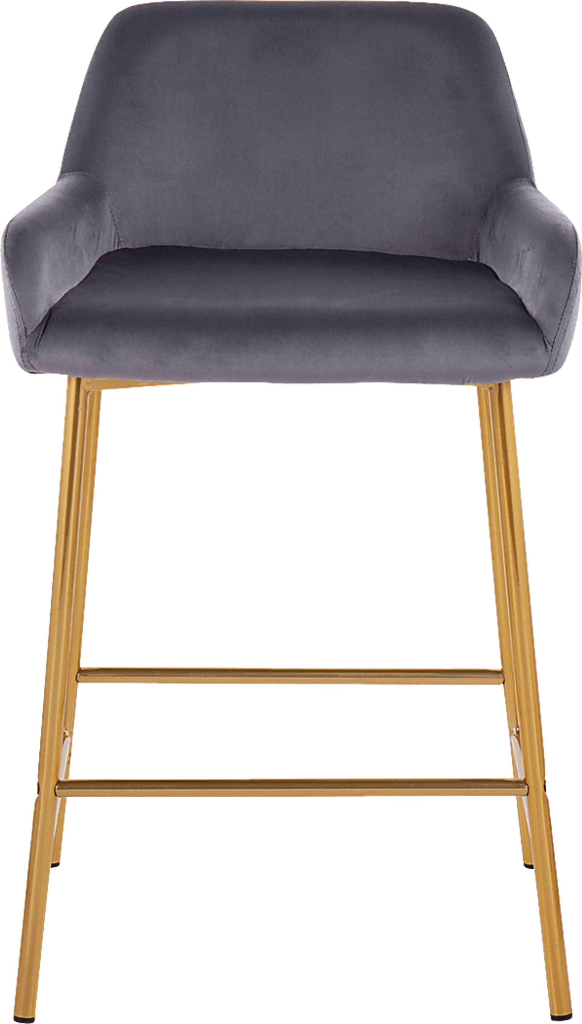 Rimcrest I Silver Counter Height Stool Set of 2 - Image 6