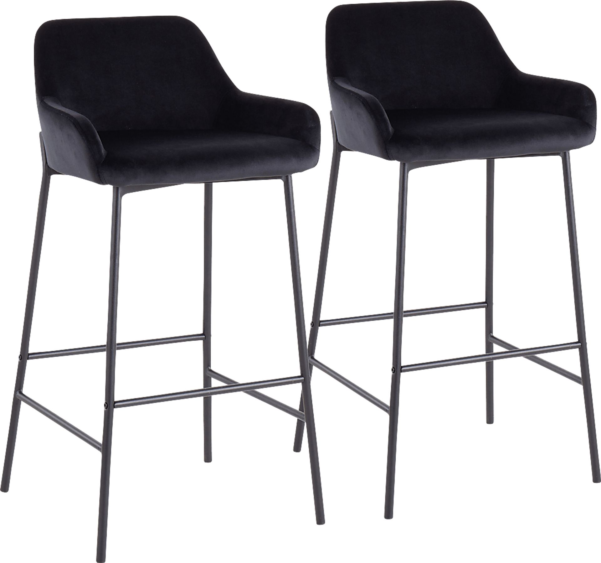 Rimcrest II Black Barstool Set of 2 - Image 1