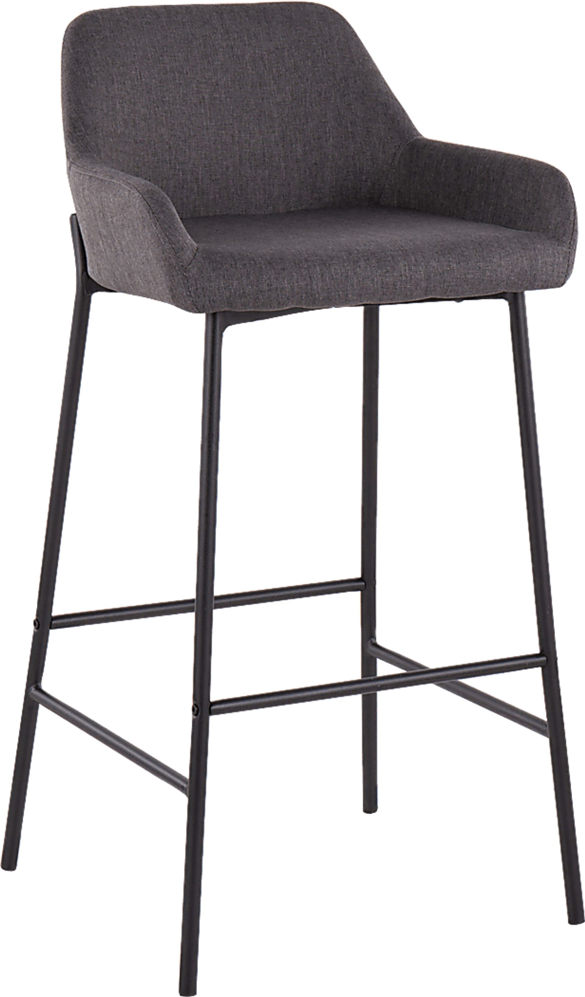 Rimcrest II Charcoal Barstool Set of 2 - Image 2