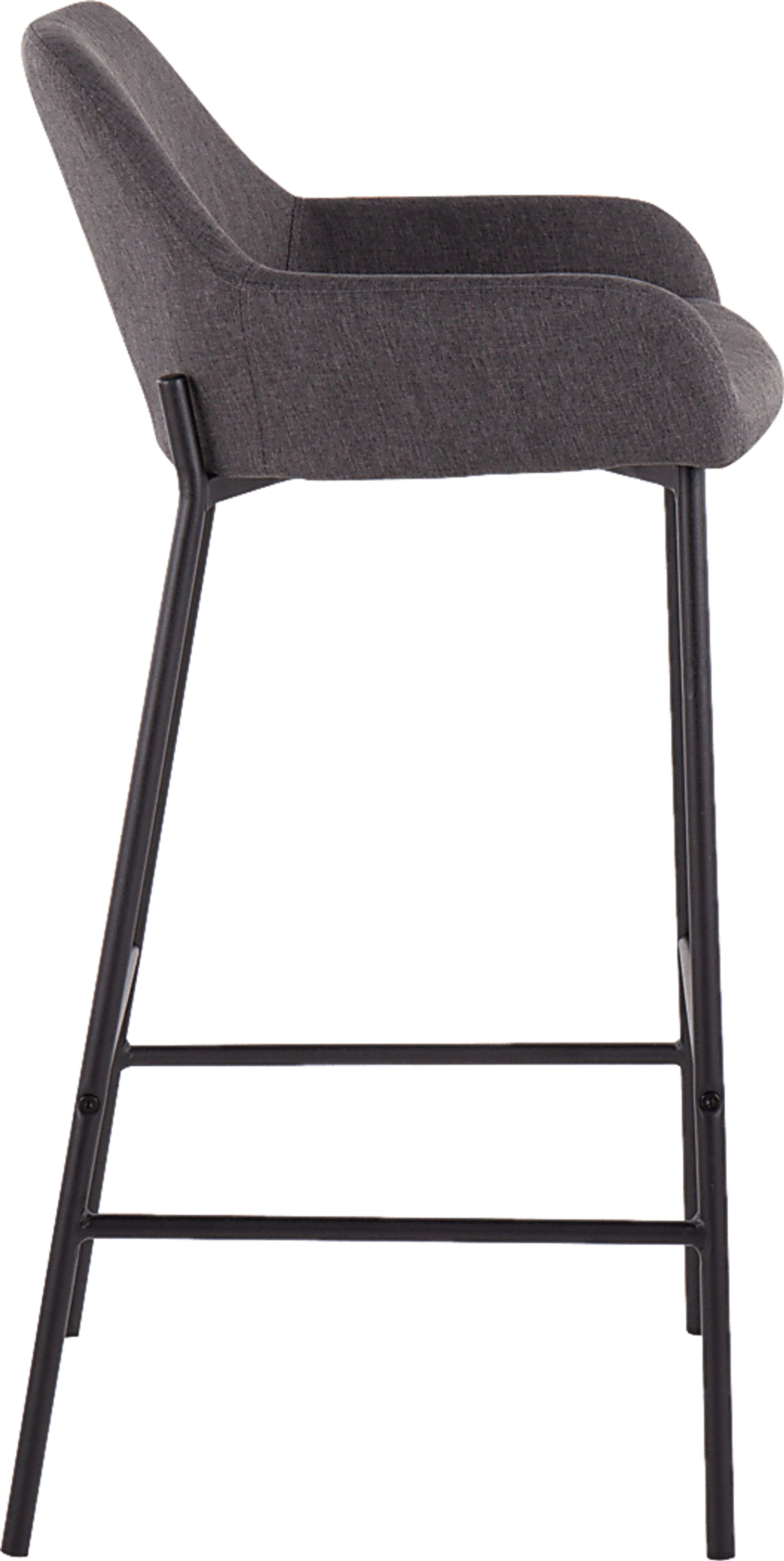 Rimcrest II Charcoal Barstool Set of 2 - Image 3