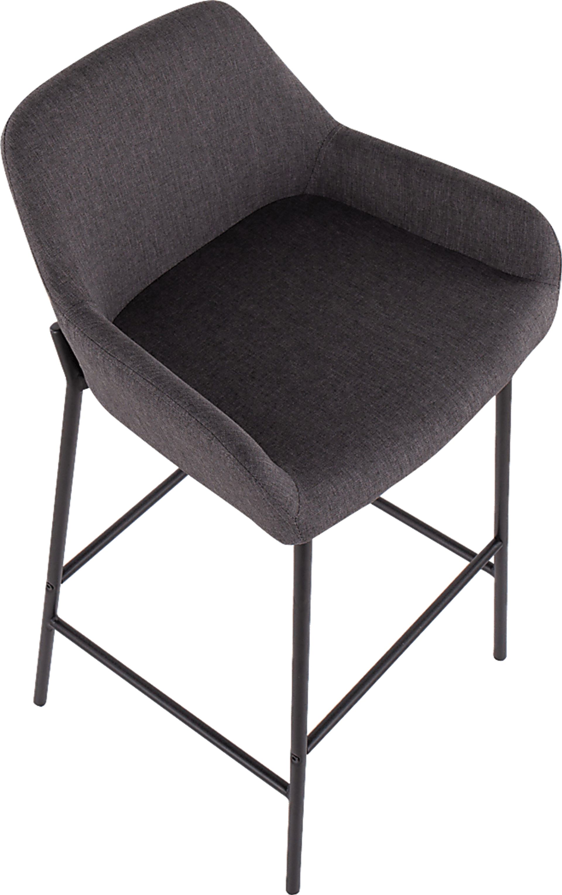 Rimcrest II Charcoal Barstool Set of 2 - Image 7