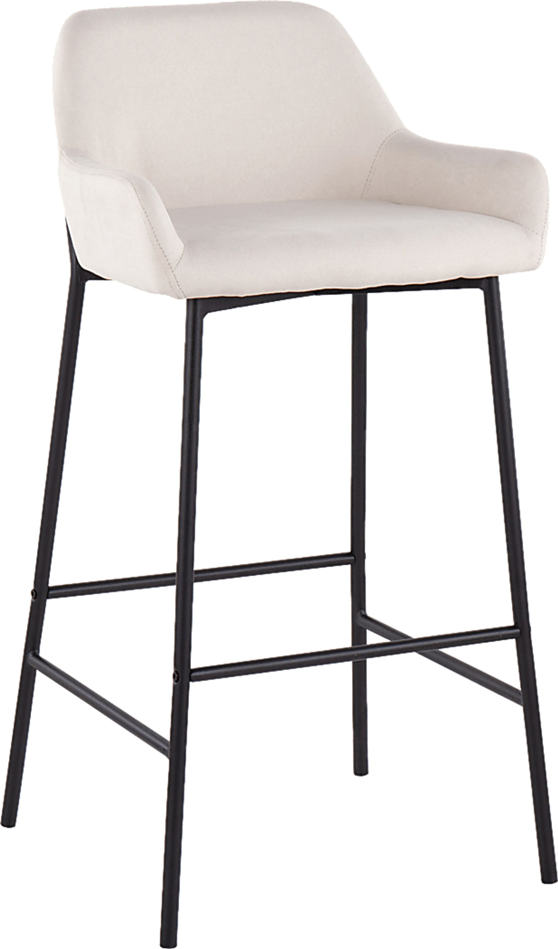 Rimcrest II Cream Barstool Set of 2 - Image 2