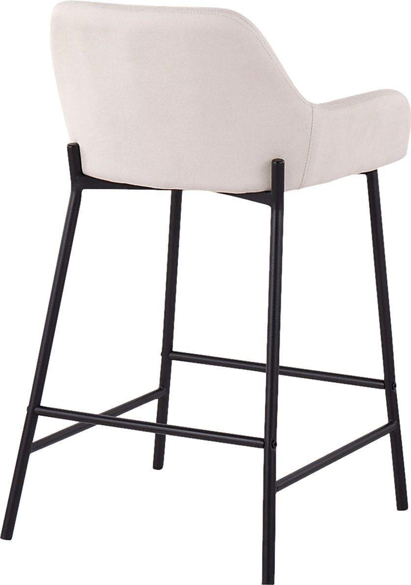 Rimcrest II Cream Counter Height Stool Set of 2