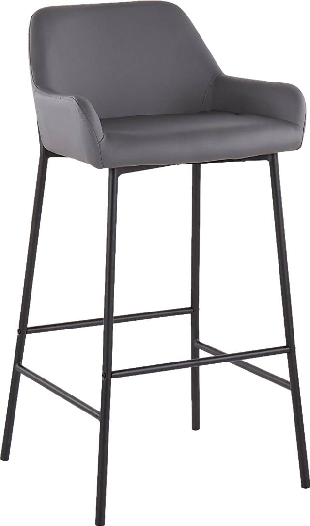 Rimcrest II Gray Barstool Set of 2 - Thumbnail - Image 2