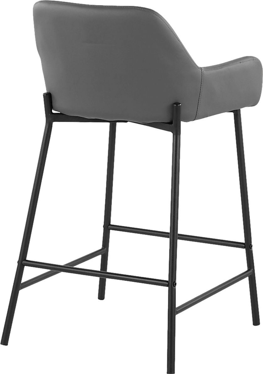 Rimcrest II Gray Counter Height Stool Set of 2
