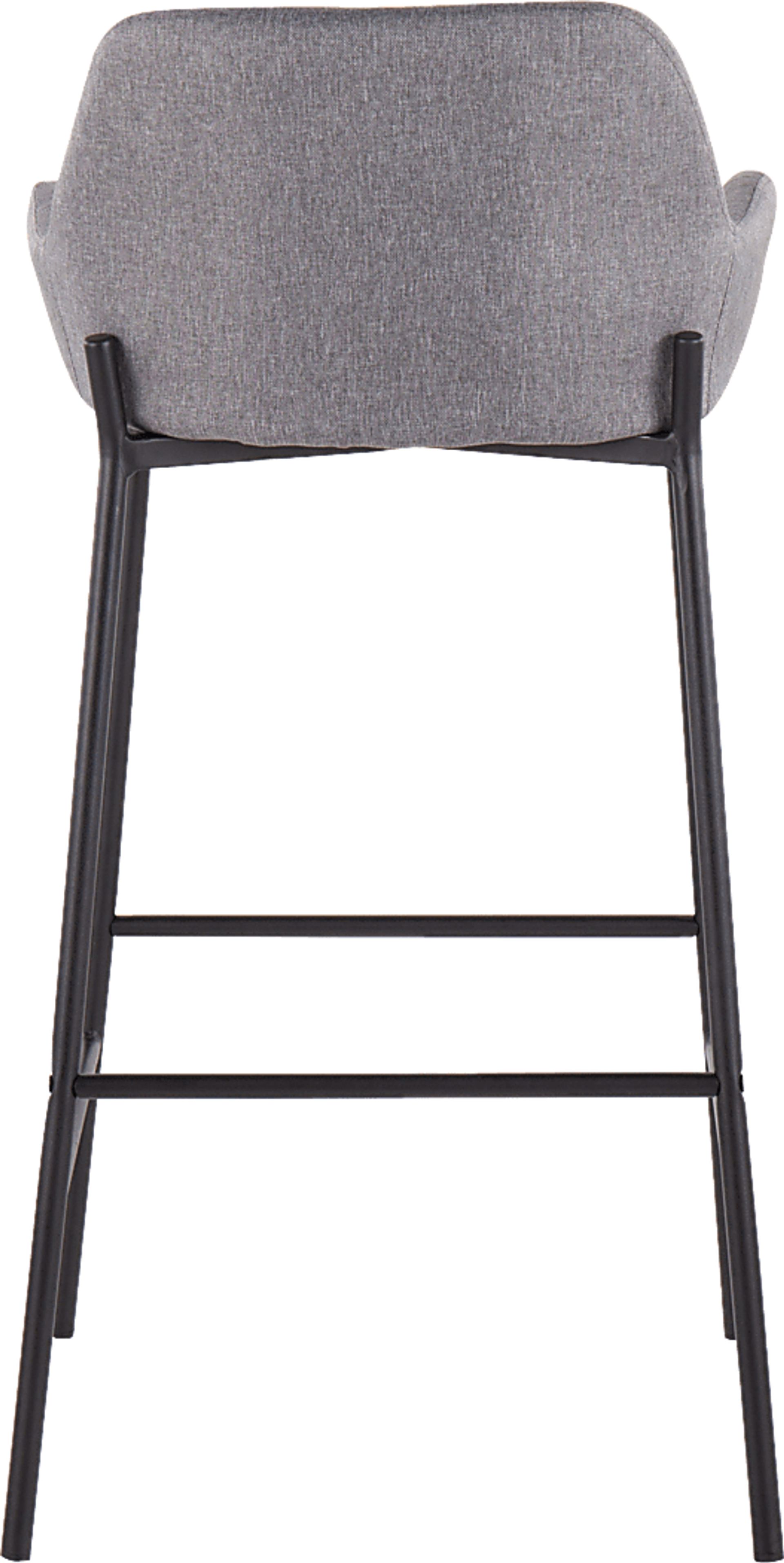 Rimcrest II Gray Fabric Barstool Set of 2 - Image 5