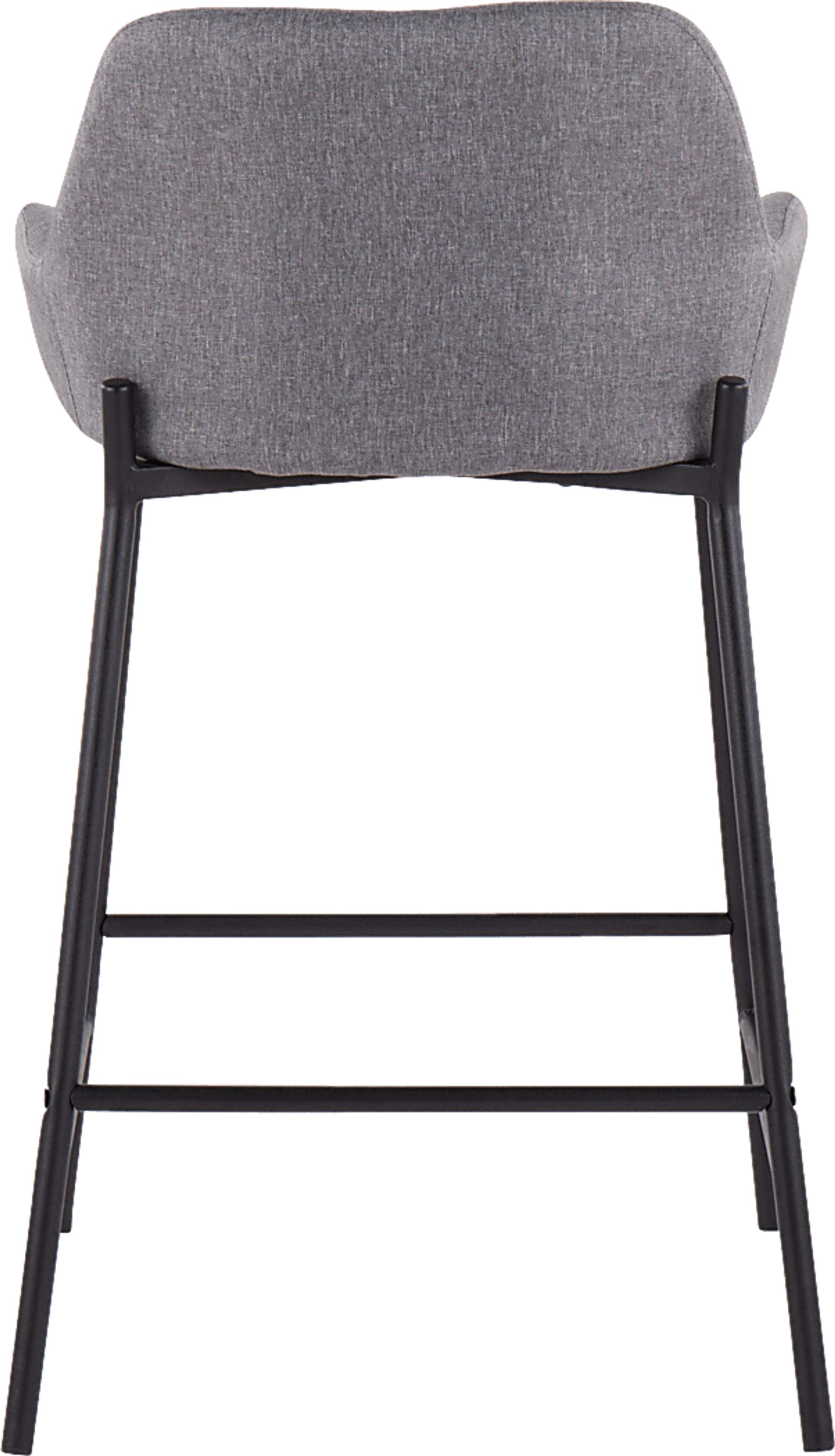 Rimcrest II Gray Fabric Counter Height Stool Set of 2 - Image 5