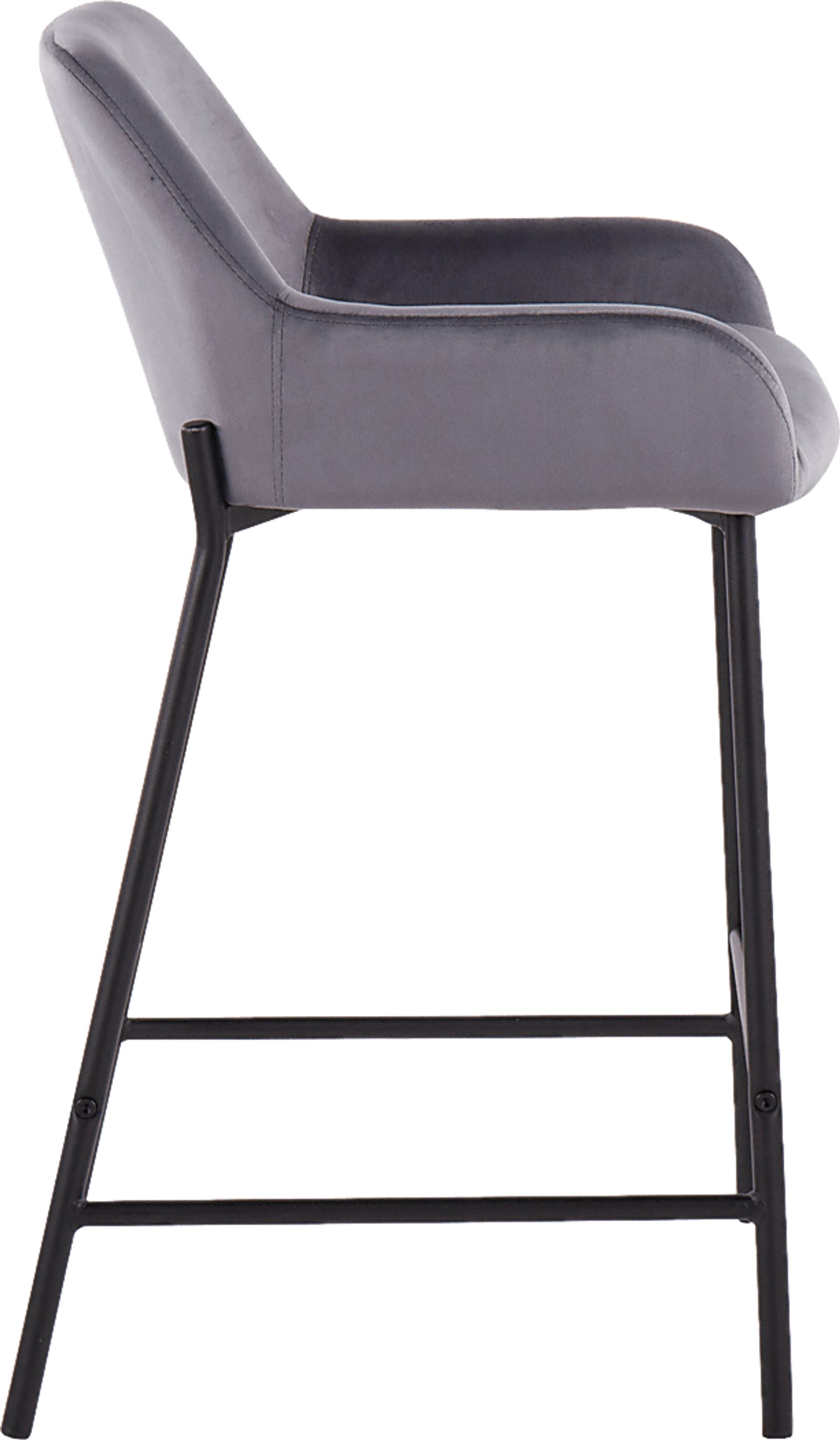 Rimcrest II Silver Counter Height Stool Set of 2 - Image 3