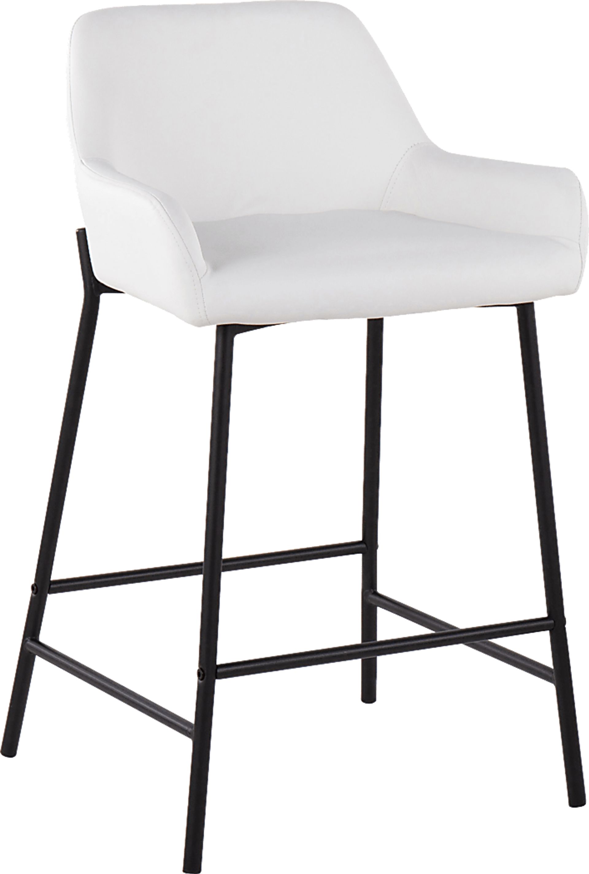 Rimcrest II White Counter Height Stool Set of 2 - Image 2