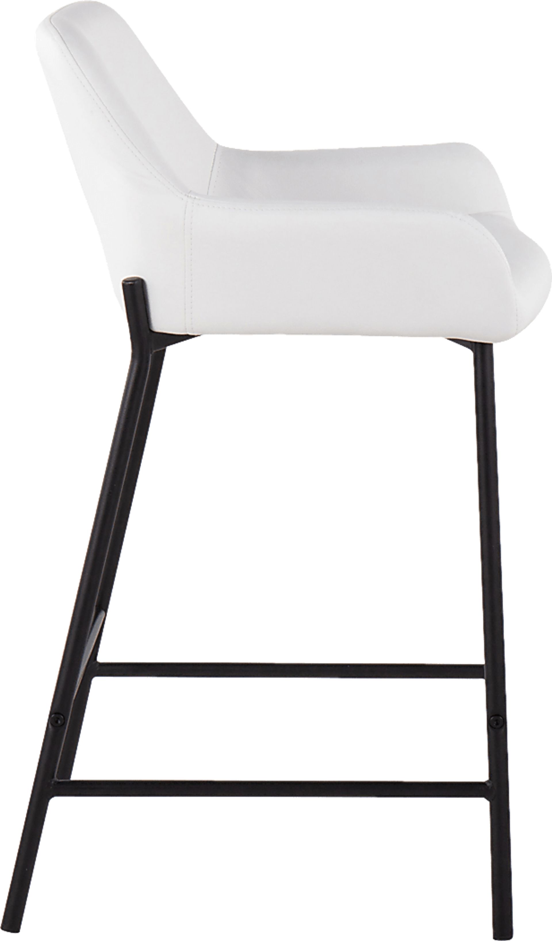 Rimcrest II White Counter Height Stool Set of 2 - Image 3