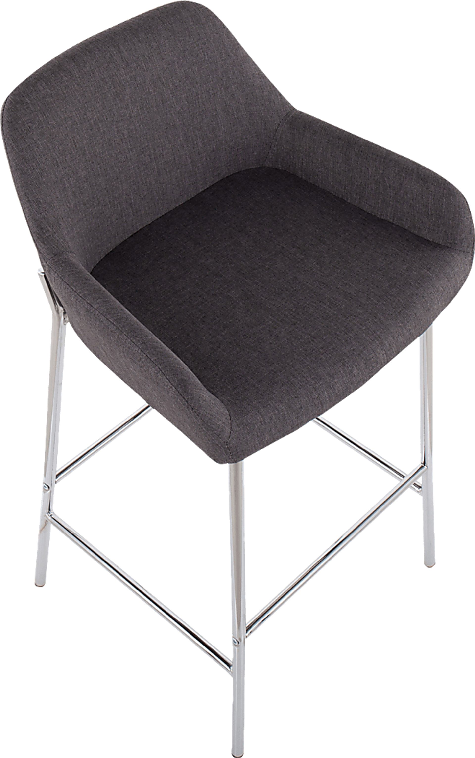 Rimcrest III Charcoal Barstool Set of 2 - Image 7