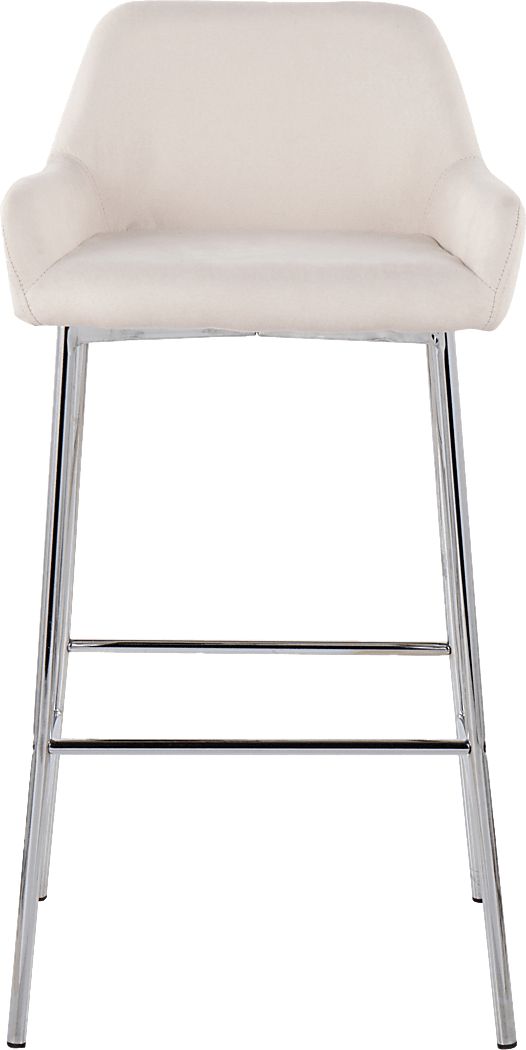 Rimcrest III Cream Barstool Set of 2 - Thumbnail 4