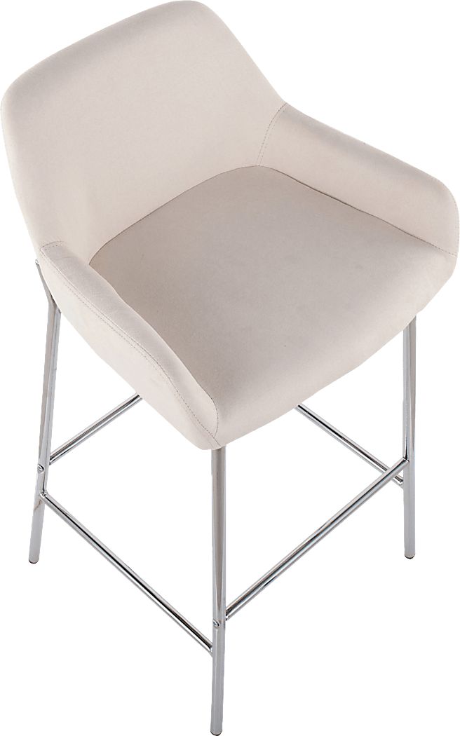 Rimcrest III Cream Barstool Set of 2 - Thumbnail 2