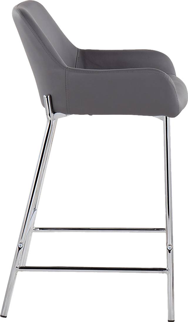 Rimcrest III Gray Counter Height Stool Set of 2 - Thumbnail - Image 3