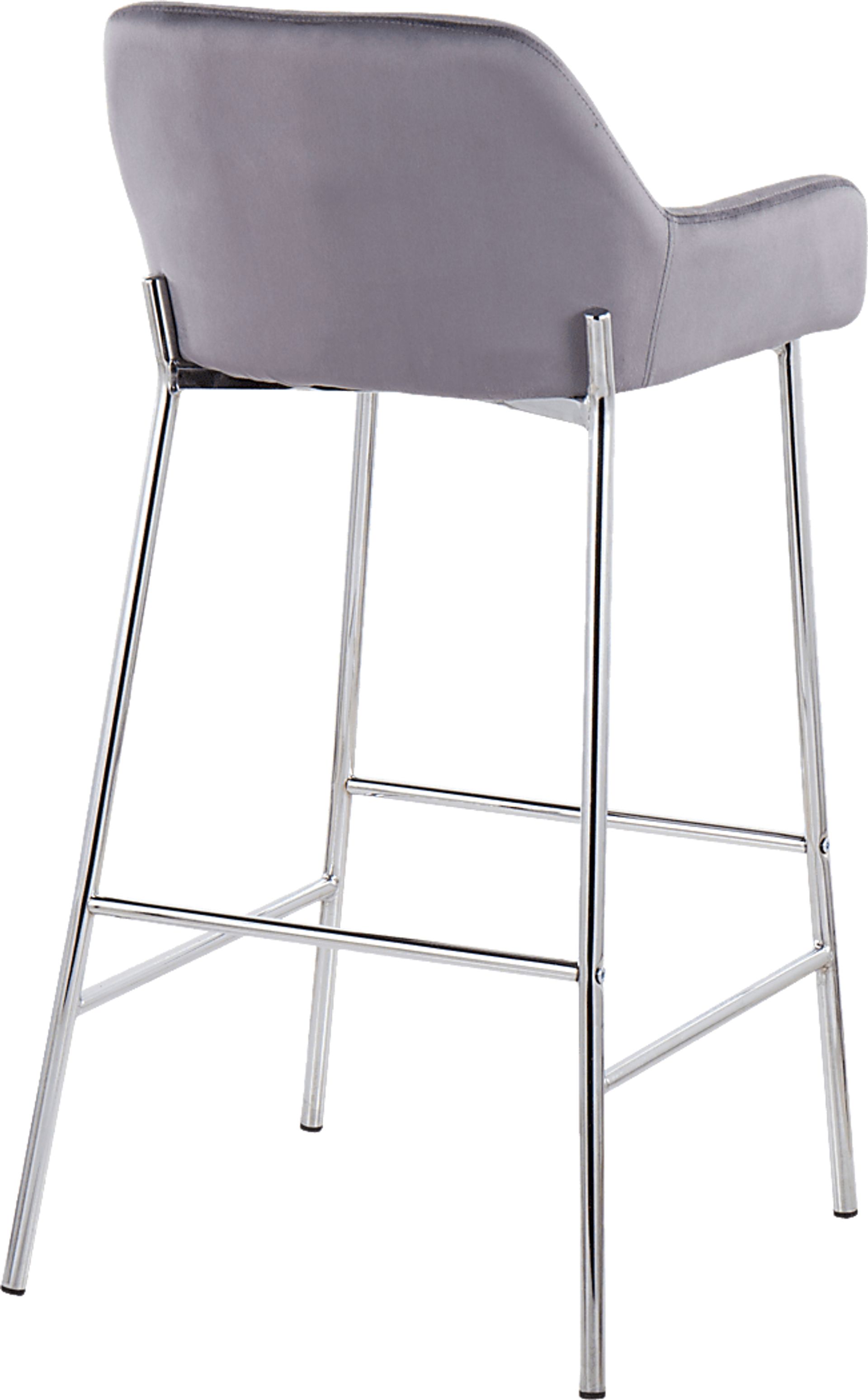 Rimcrest III Silver Barstool Set of 2 - Image 4