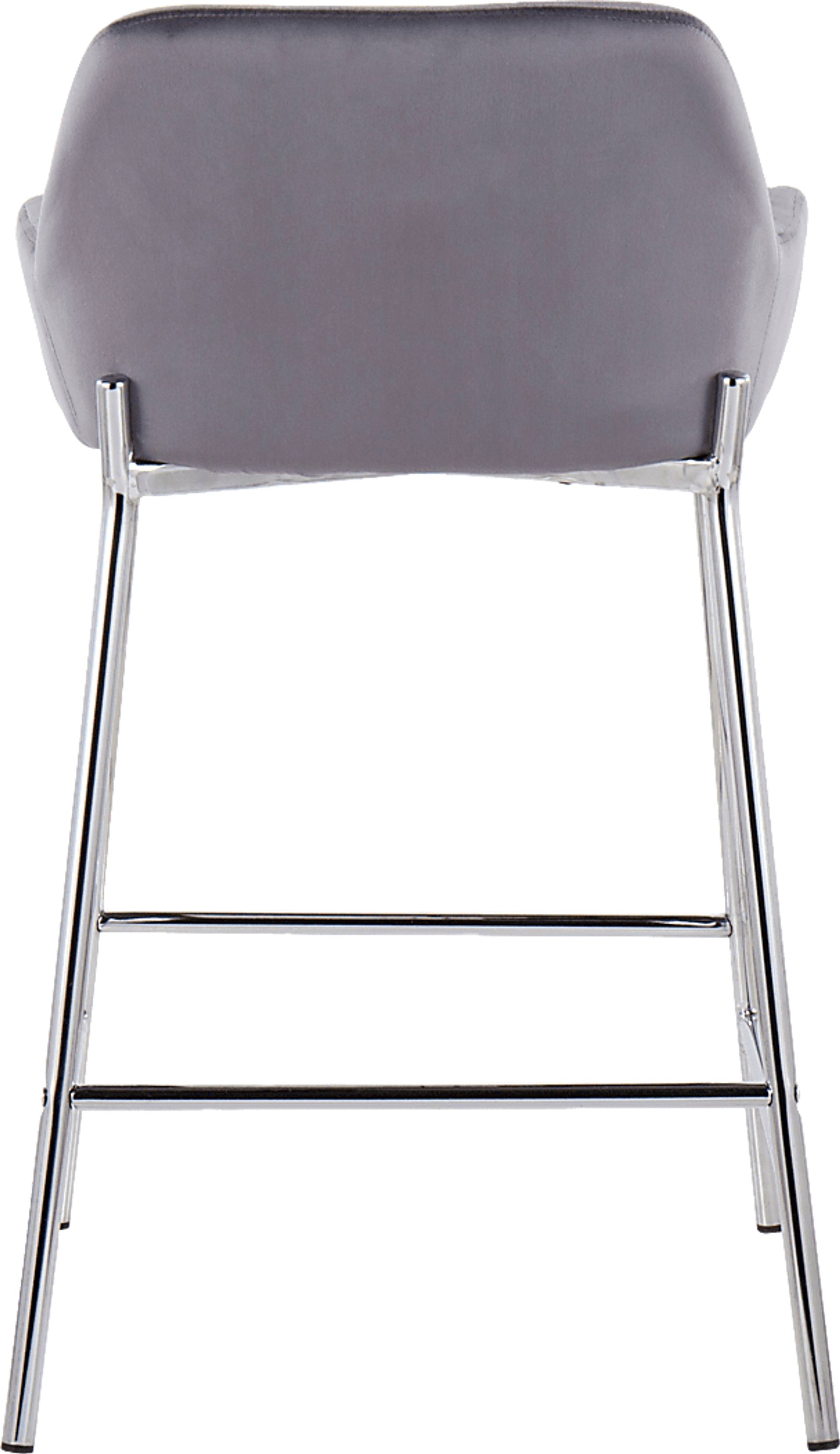 Rimcrest III Silver Counter Height Stool Set of 2 - Image 5