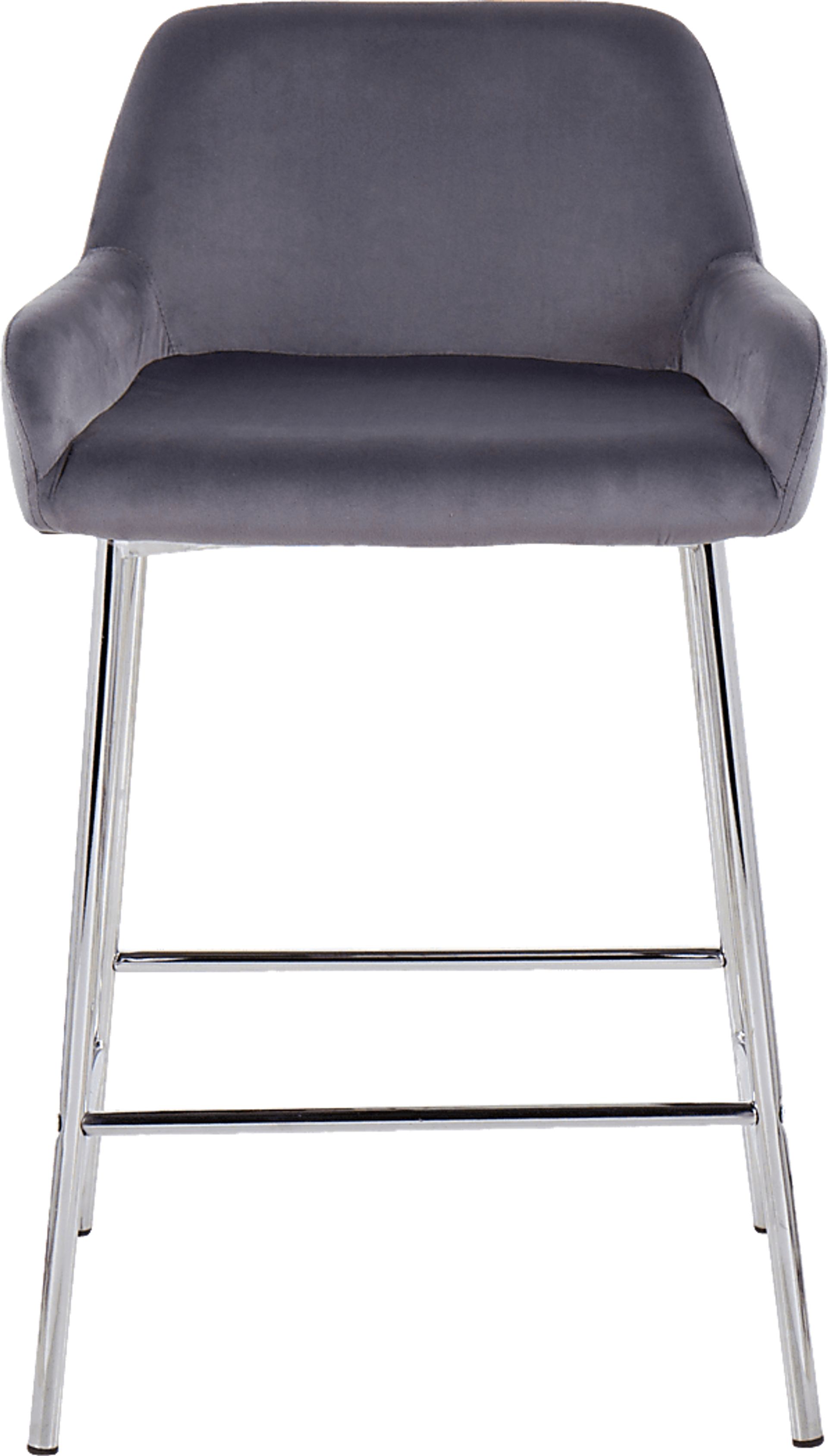 Rimcrest III Silver Counter Height Stool Set of 2 - Image 6