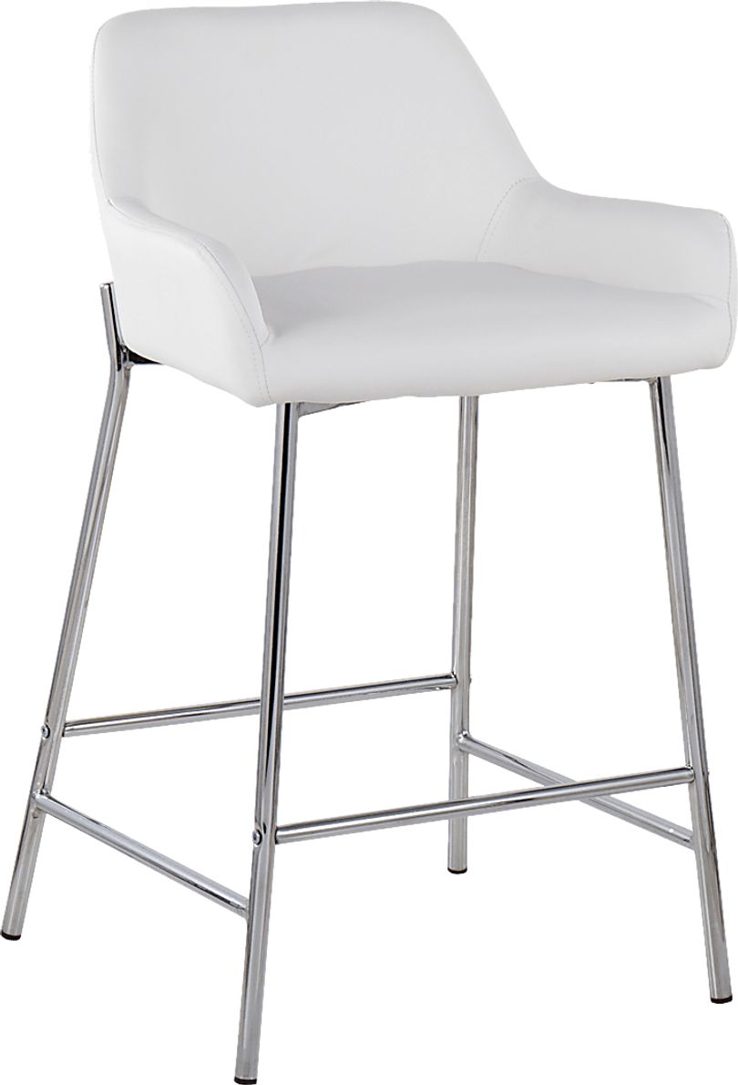 Rimcrest III White Counter Height Stool Set of 2