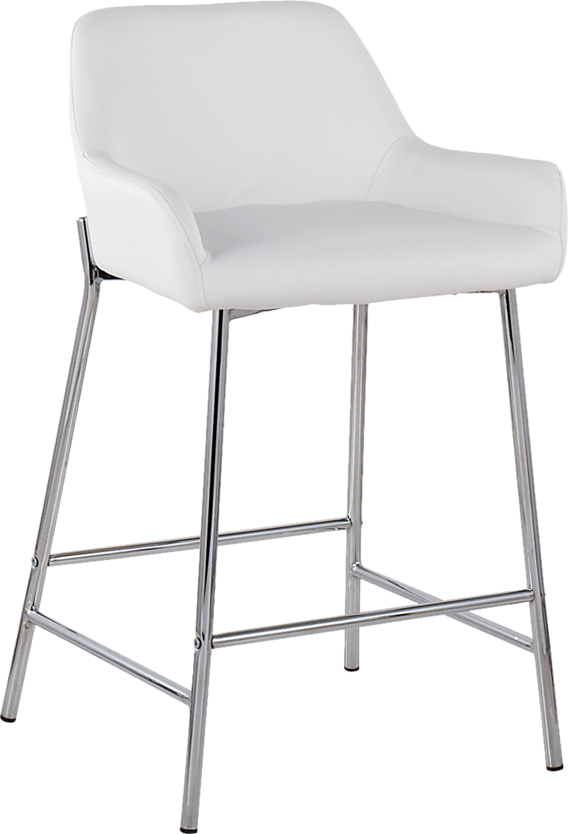 Rimcrest III White Counter Height Stool Set of 2 - Image 2