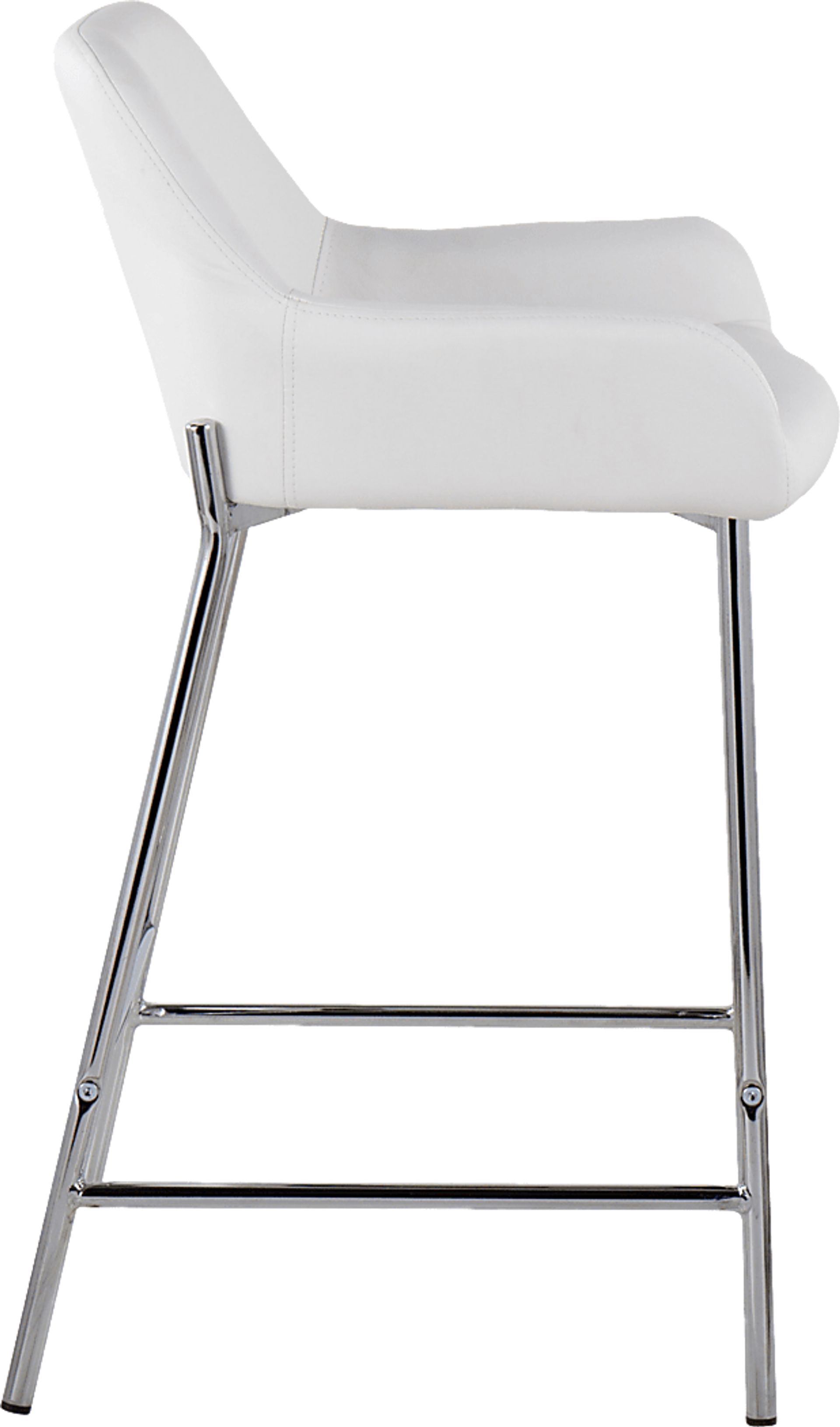 Rimcrest III White Counter Height Stool Set of 2 - Image 3