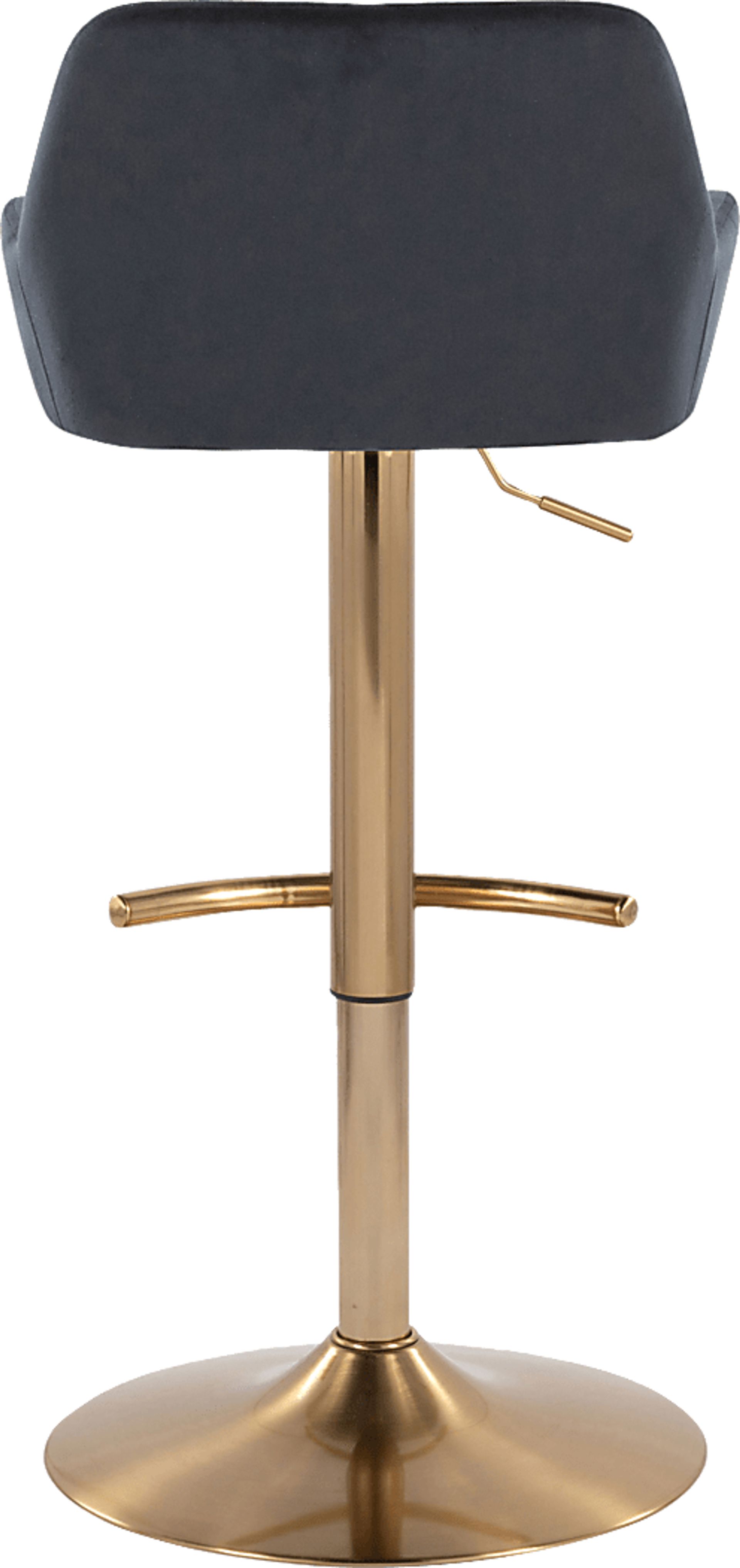 Rimcrest IV Black Adjustable Swivel Barstool, Set of 2 - Image 9