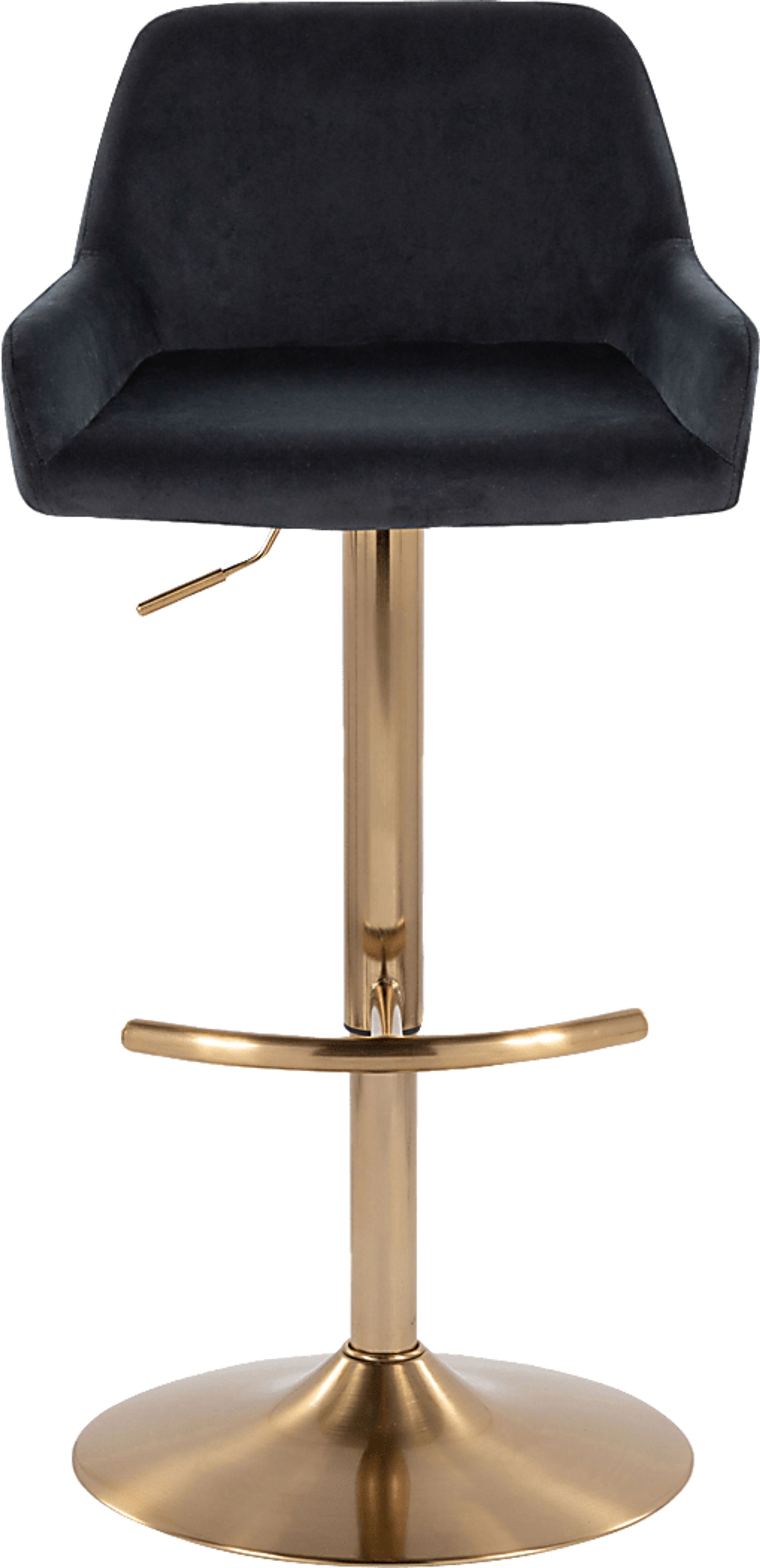 Rimcrest IV Black Adjustable Swivel Barstool, Set of 2 - Image 10