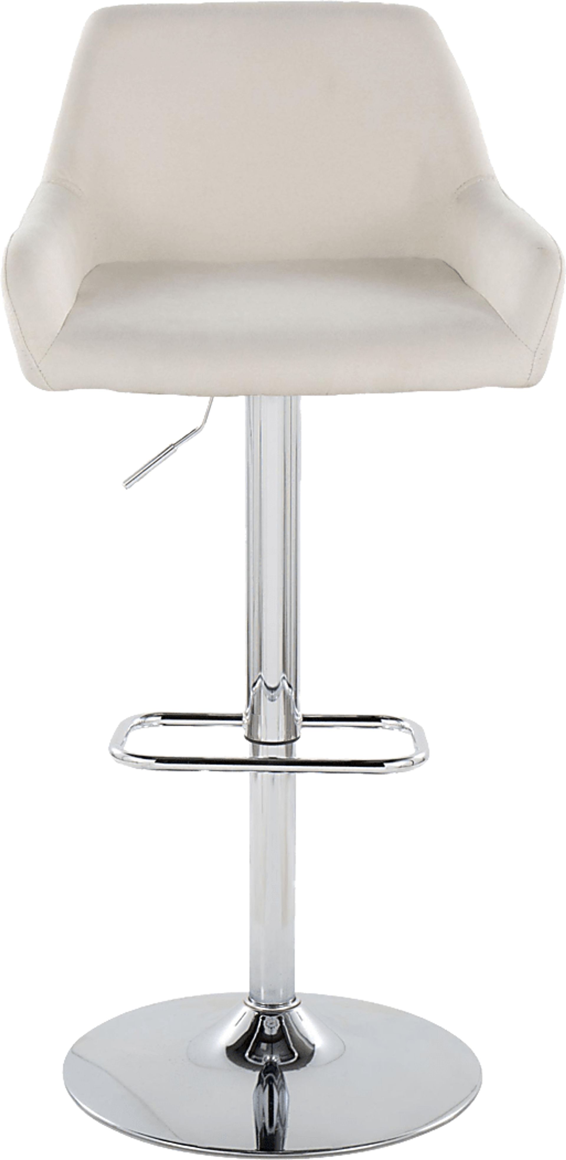 Rimcrest IX Cream Adjustable Swivel Barstool, Set of 2 - Image 10