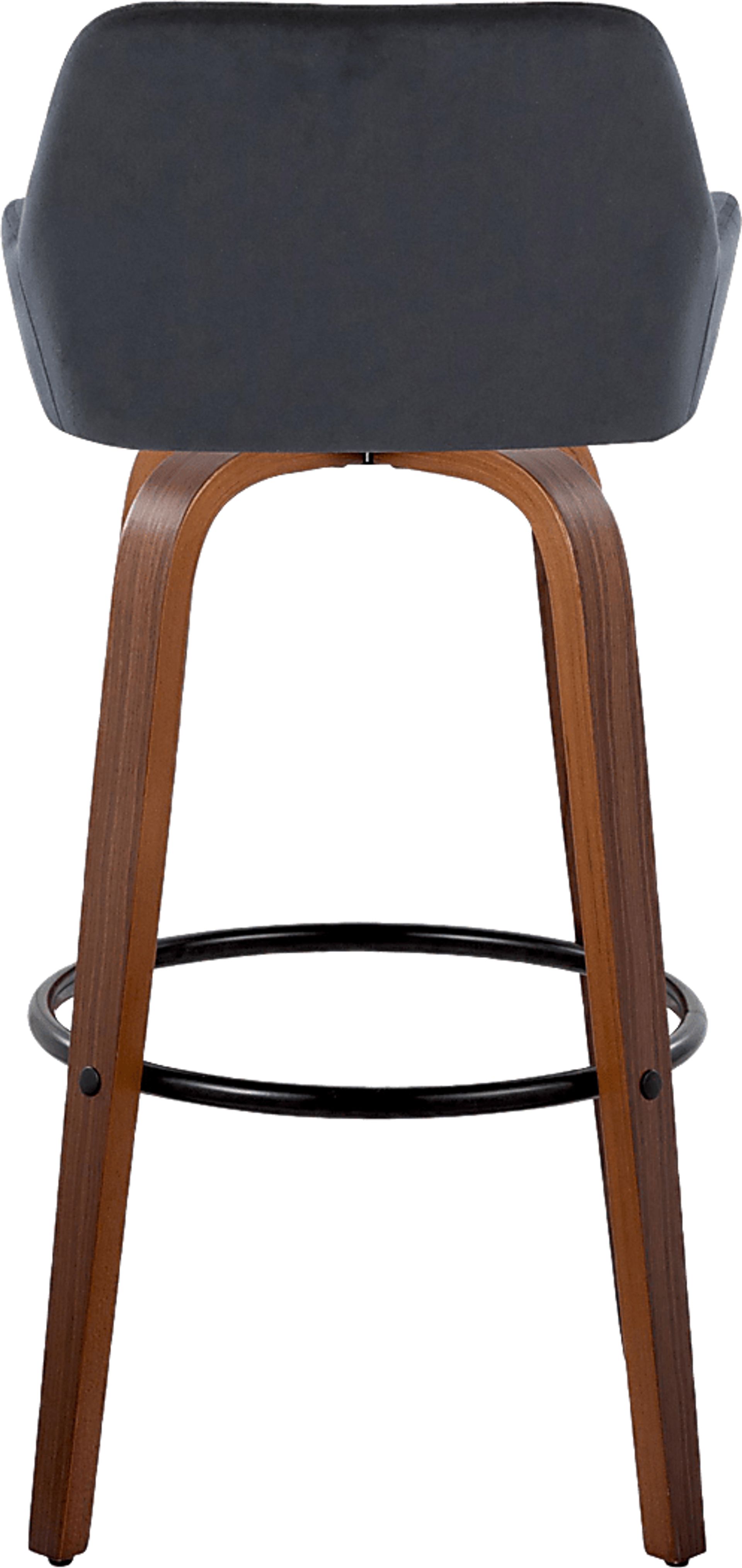 Rimcrest VI Black Swivel Barstool, Set of 2 - Image 9